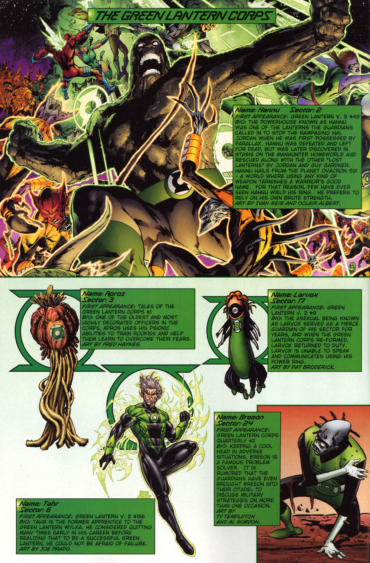 Read online Green Lantern/Sinestro Corps Secret Files comic -  Issue # Full - 11