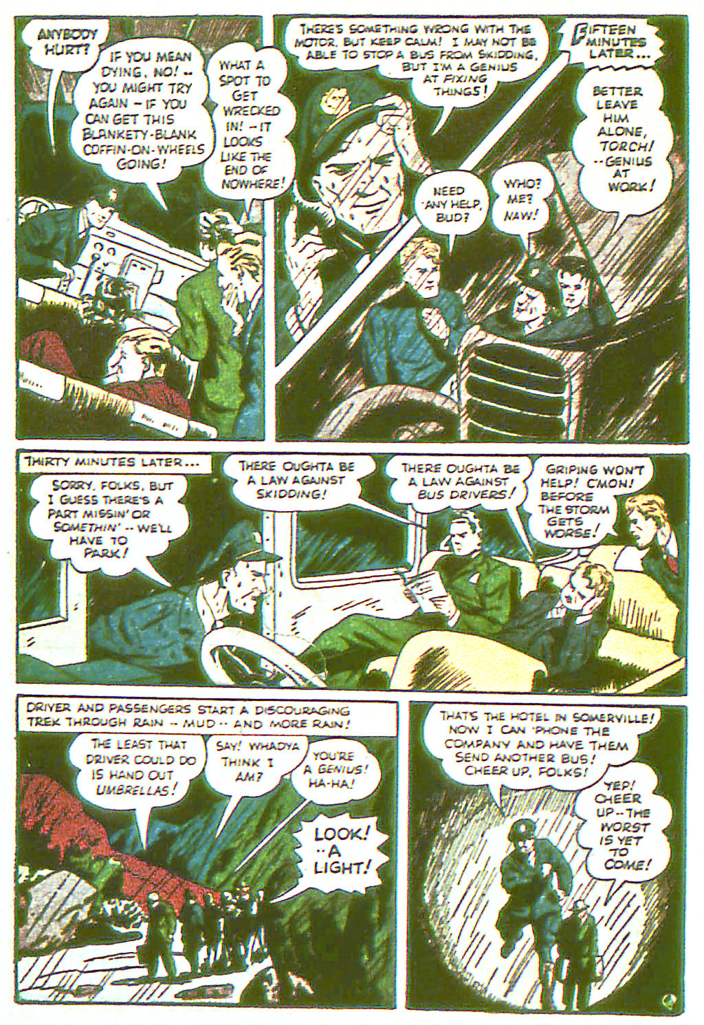 Read online The Human Torch (1940) comic -  Issue #9 - 6