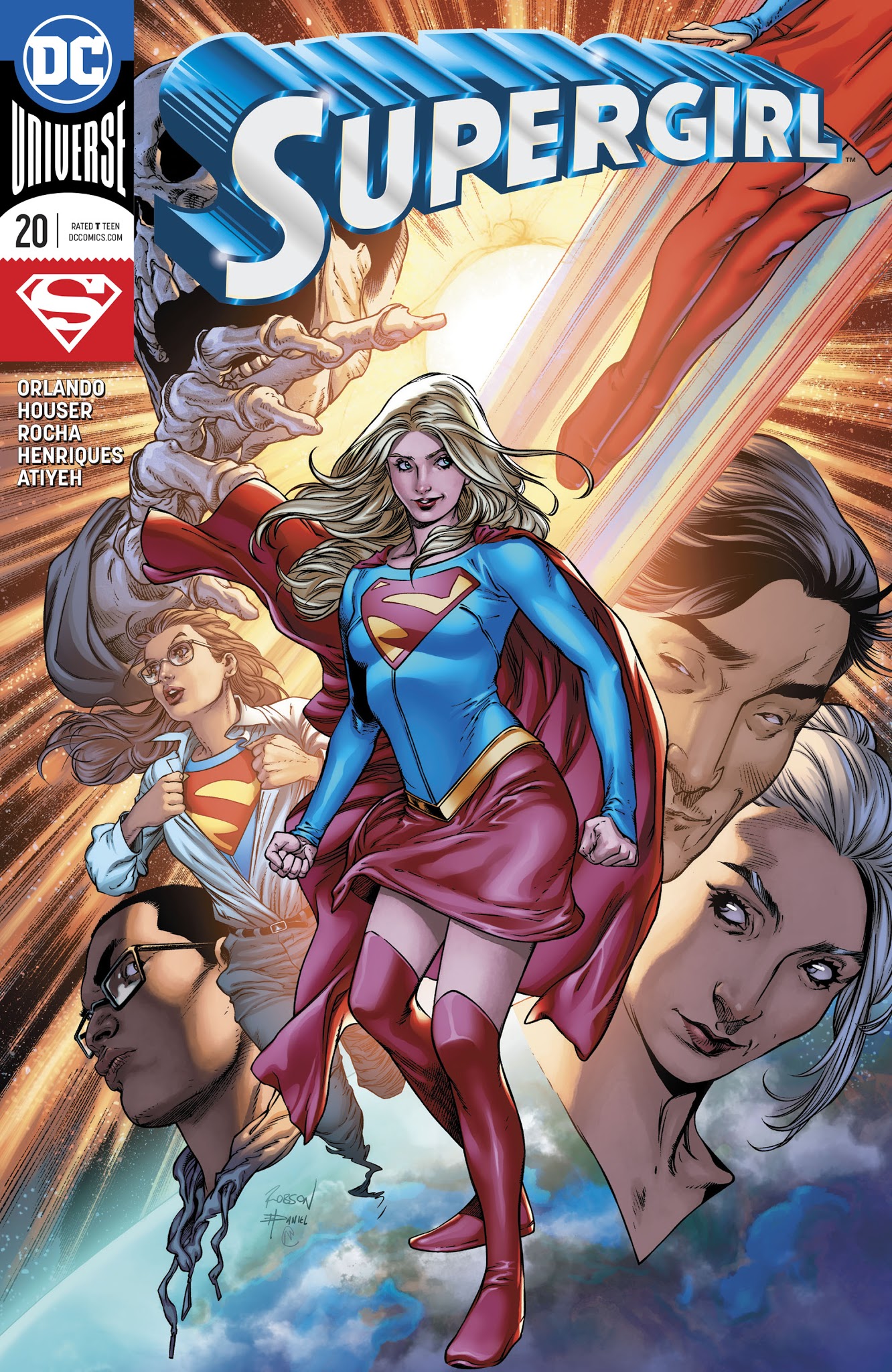 Read online Supergirl (2016) comic -  Issue #20 - 1