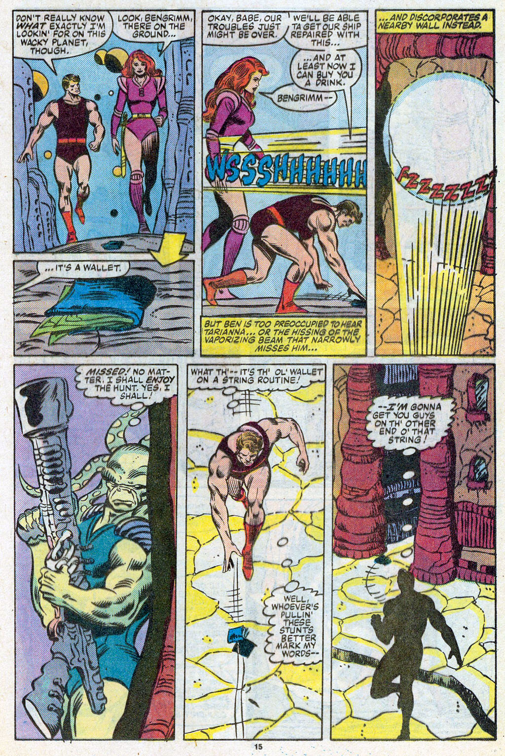 Read online The Thing comic -  Issue #15 - 16
