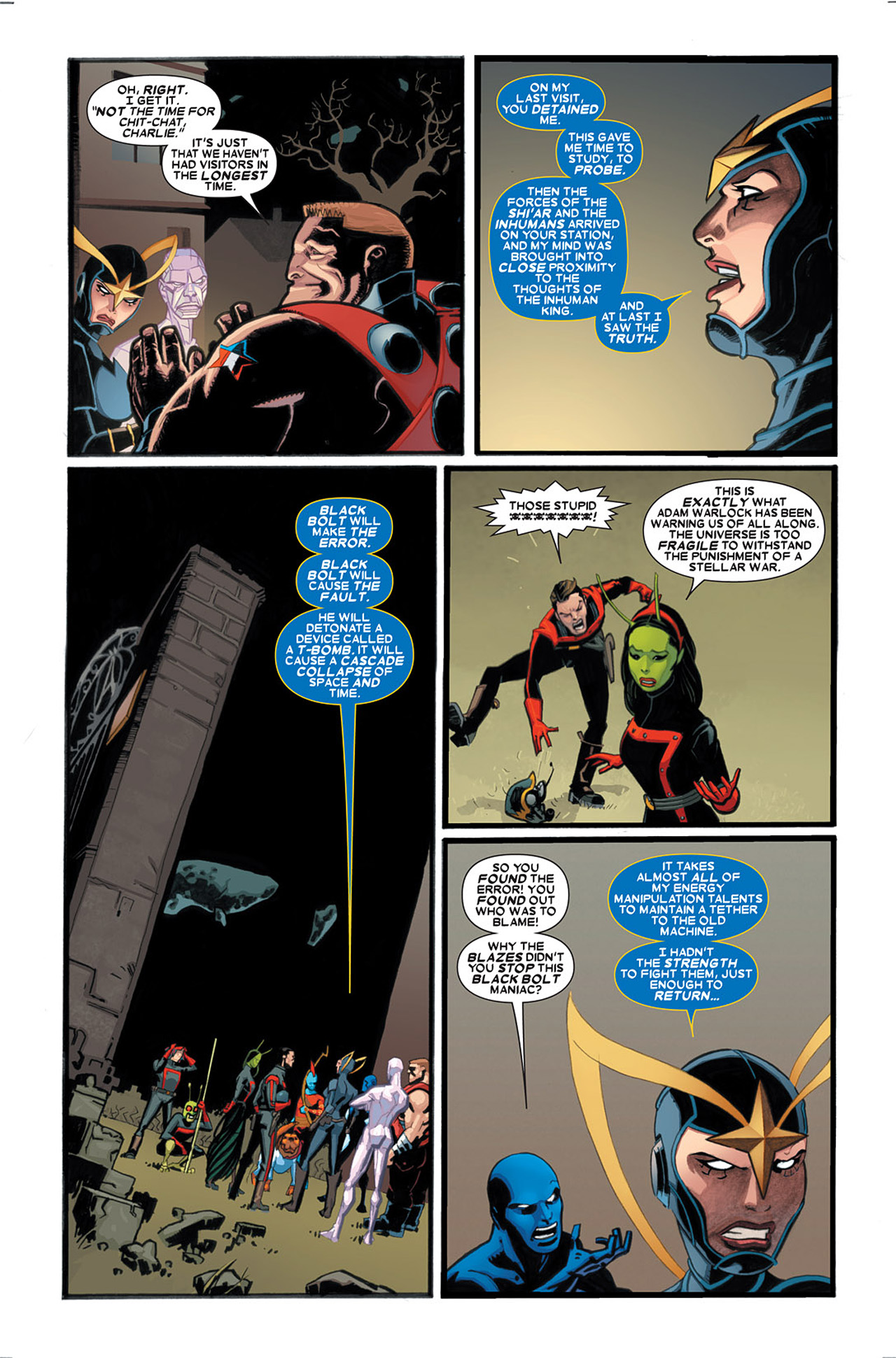 Read online Guardians of the Galaxy (2008) comic -  Issue #16 - 10