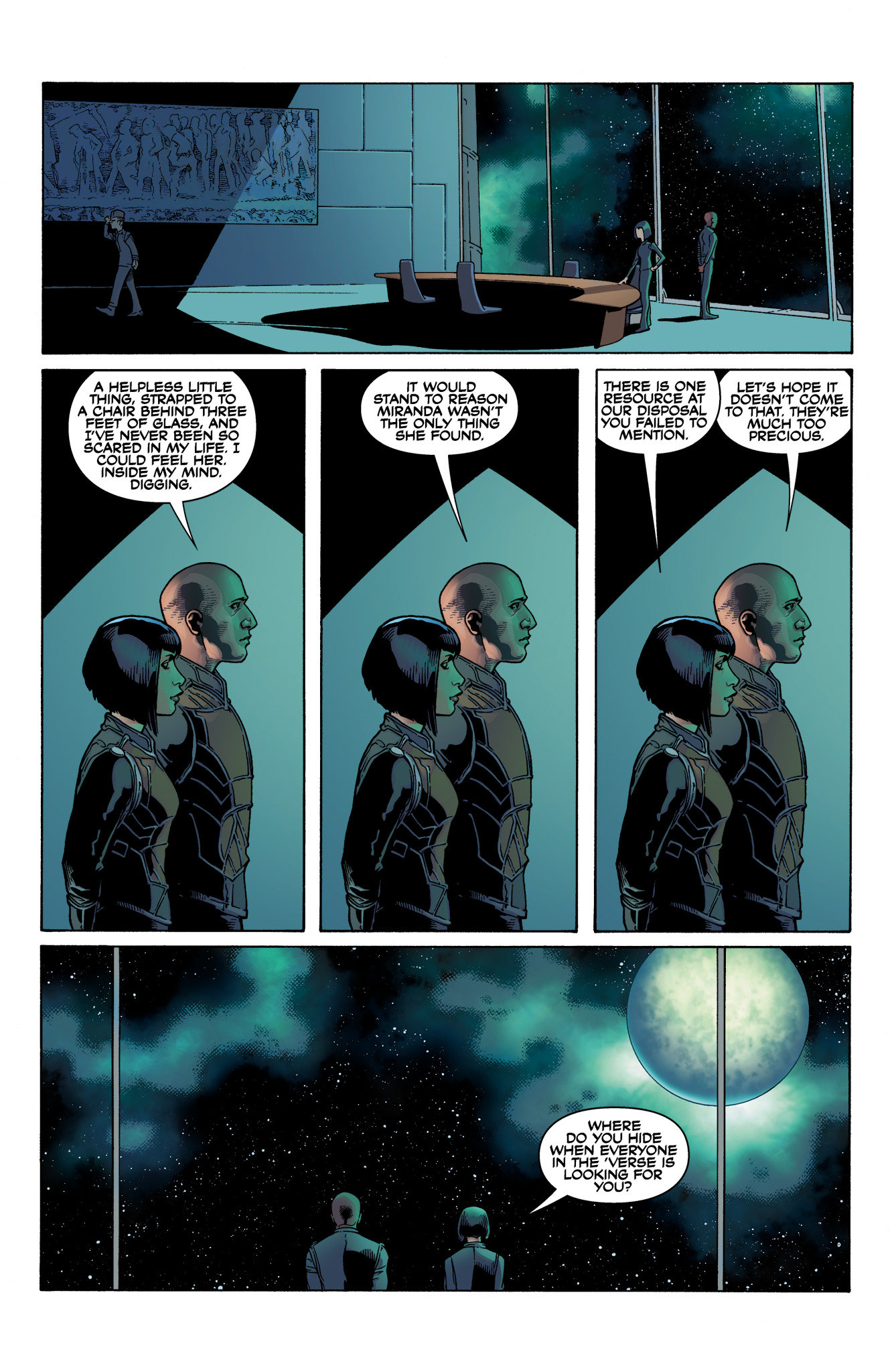 Read online Serenity: Firefly Class 03-K64  Leaves on the Wind comic -  Issue #1 - 7