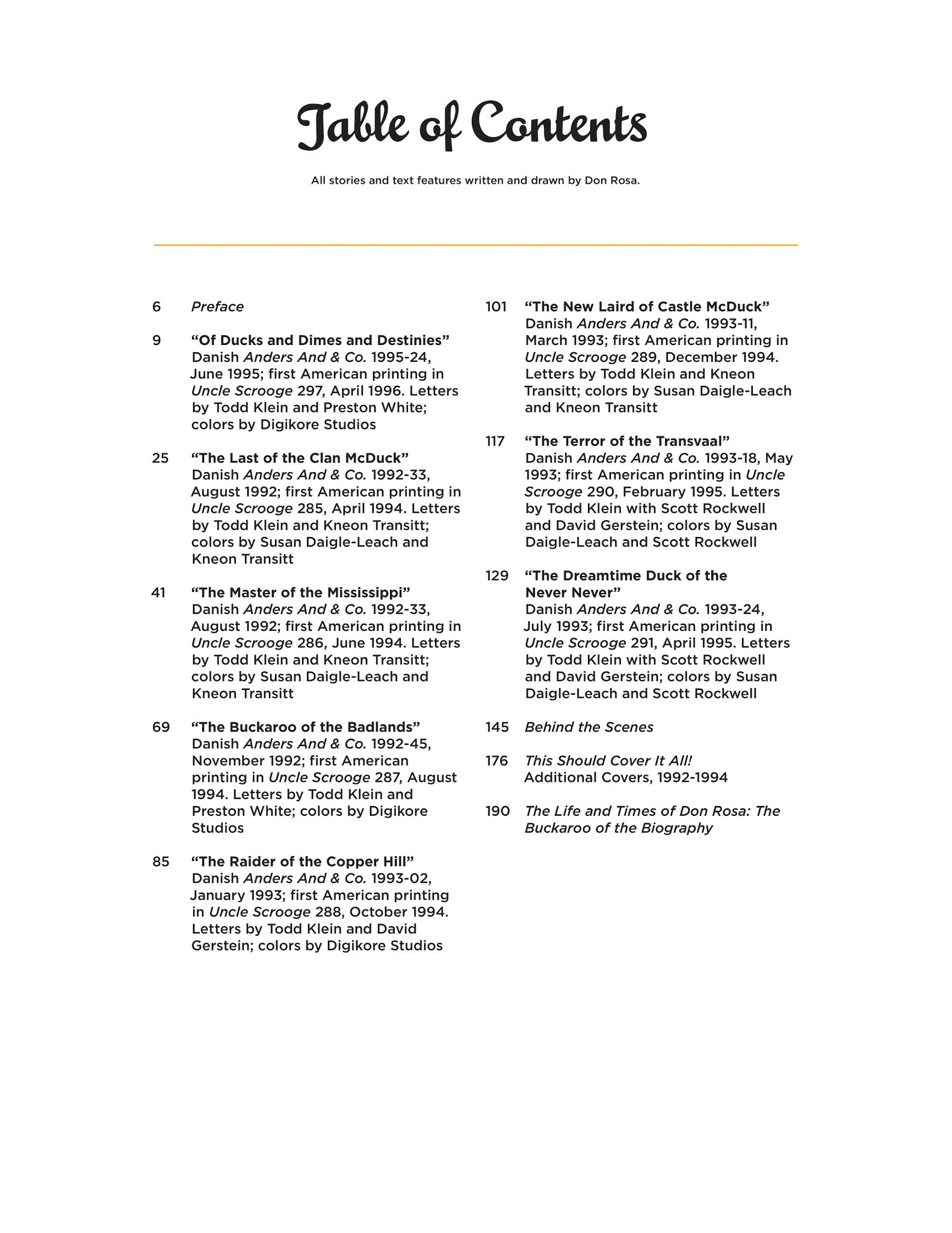 Read online Walt Disney Uncle Scrooge and Donald Duck: The Don Rosa Library comic -  Issue # TPB 4 (Part 1) - 6