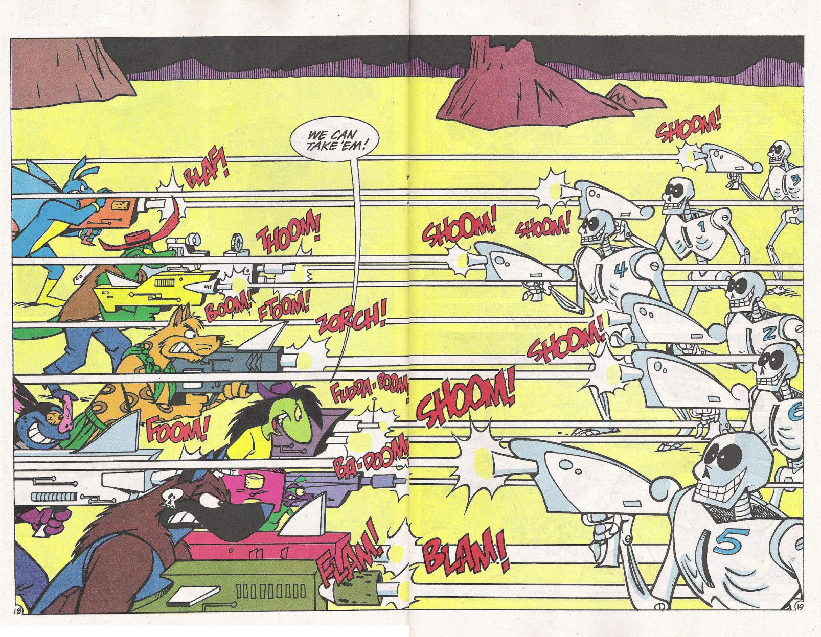 Read online Mighty Mutanimals (1992) comic -  Issue #5 - 20