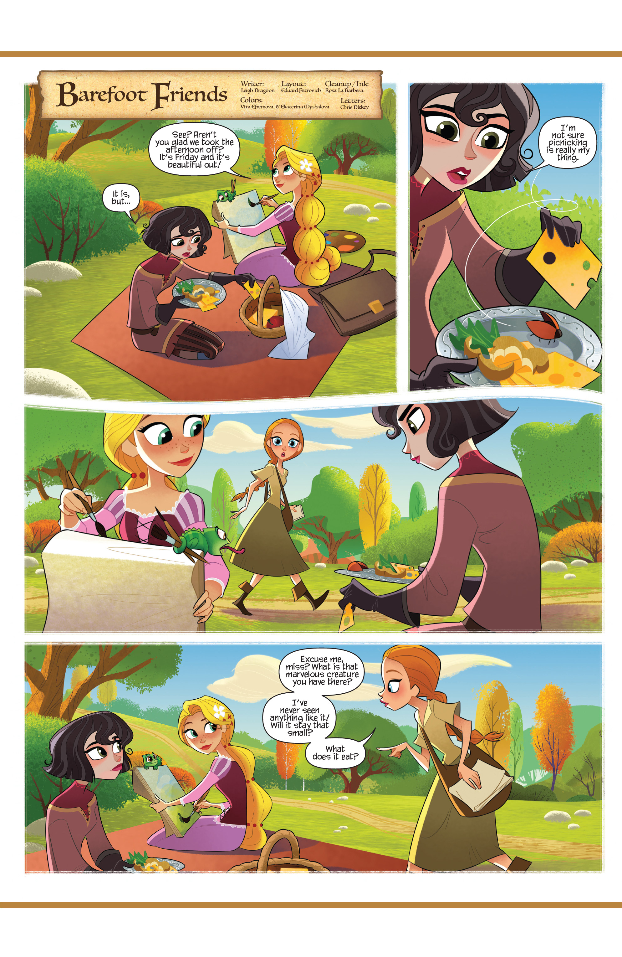 Read online Tangled: The Series: Hair It Is comic -  Issue # Full - 3