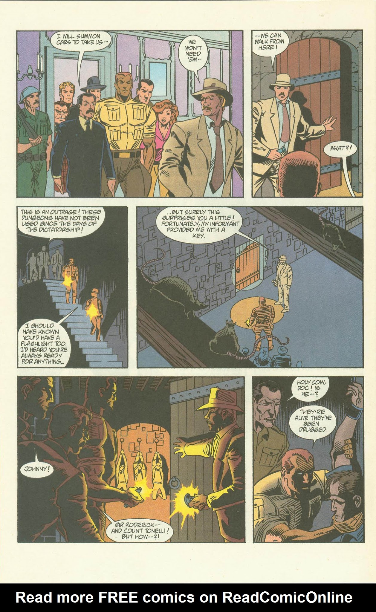 Read online Doc Savage: Curse of the Fire God comic -  Issue # TPB - 76