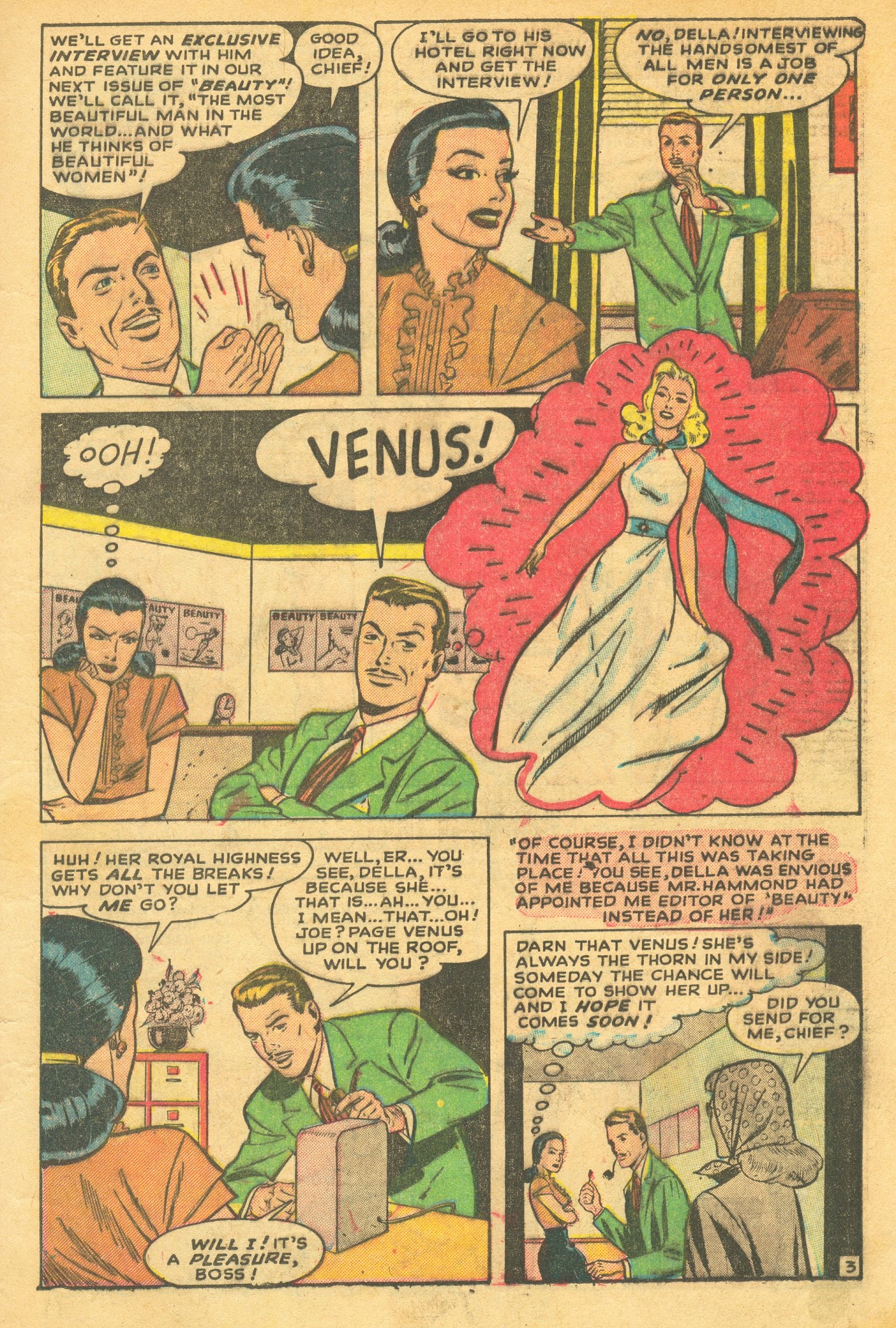 Read online Venus (1948) comic -  Issue #3 - 7