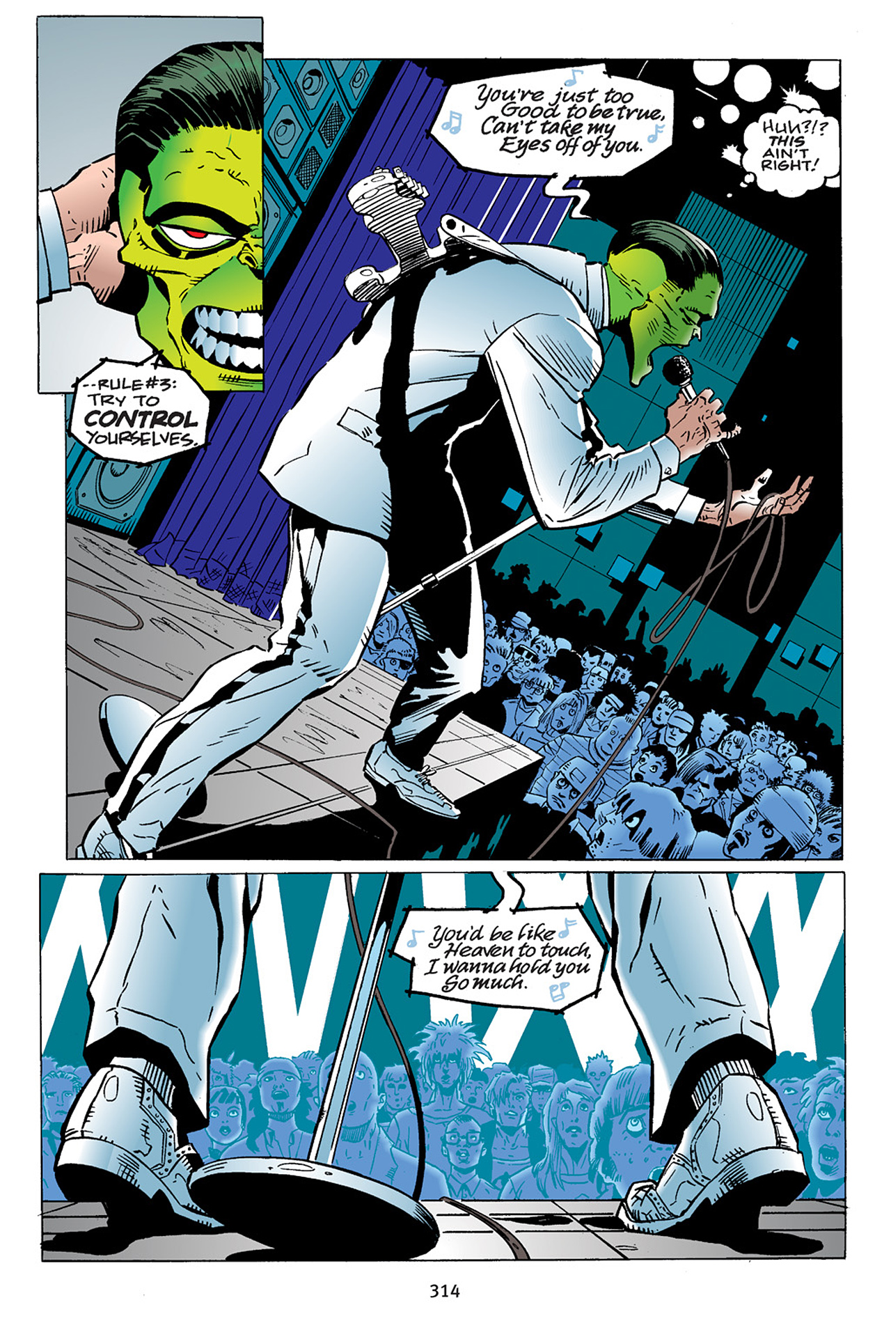 Read online The Mask Omnibus comic -  Issue # _TPB 1 - 313