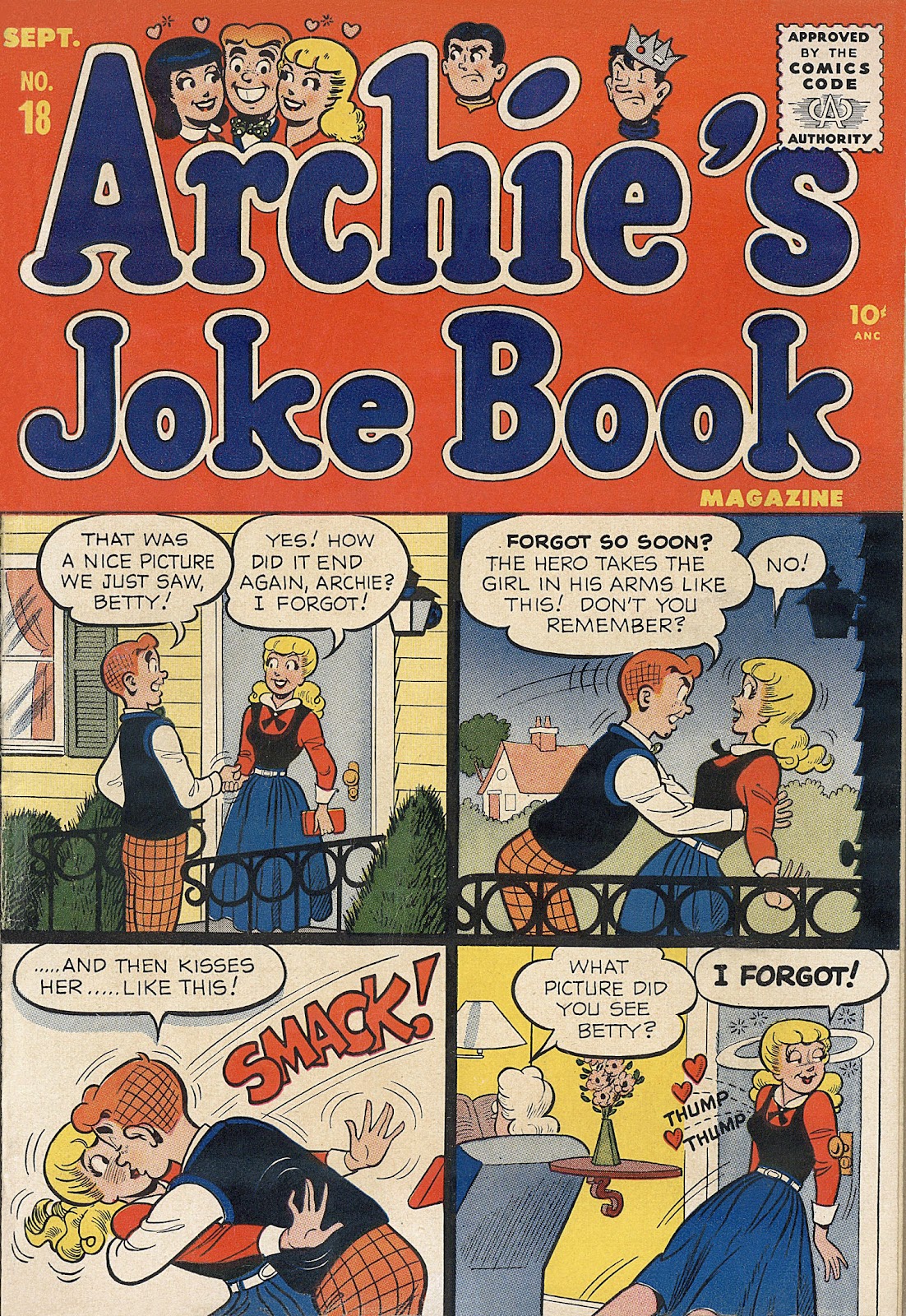 Archie's Joke Book Magazine 18 Page 1