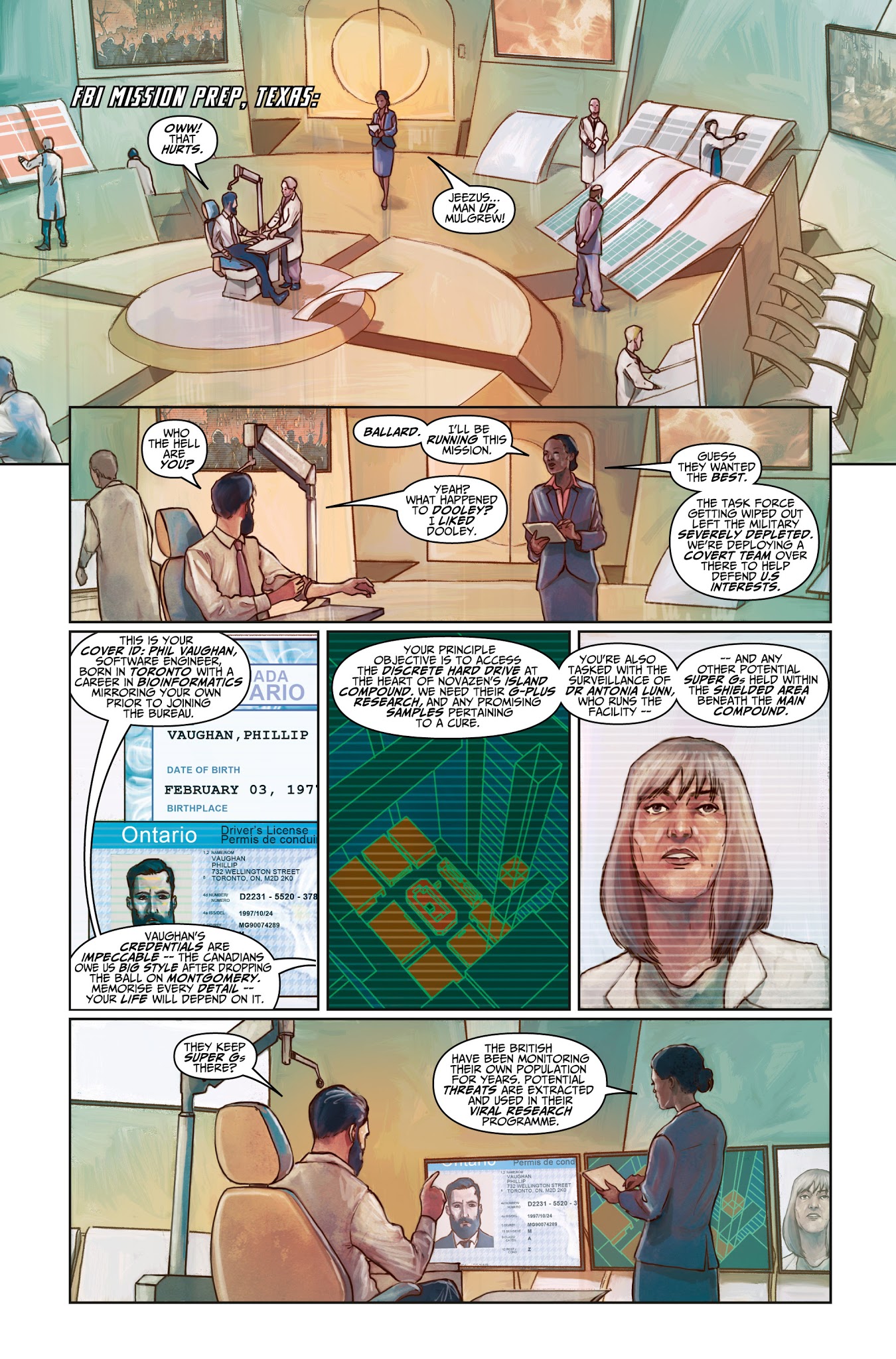 Read online Death Sentence London comic -  Issue #3 - 4