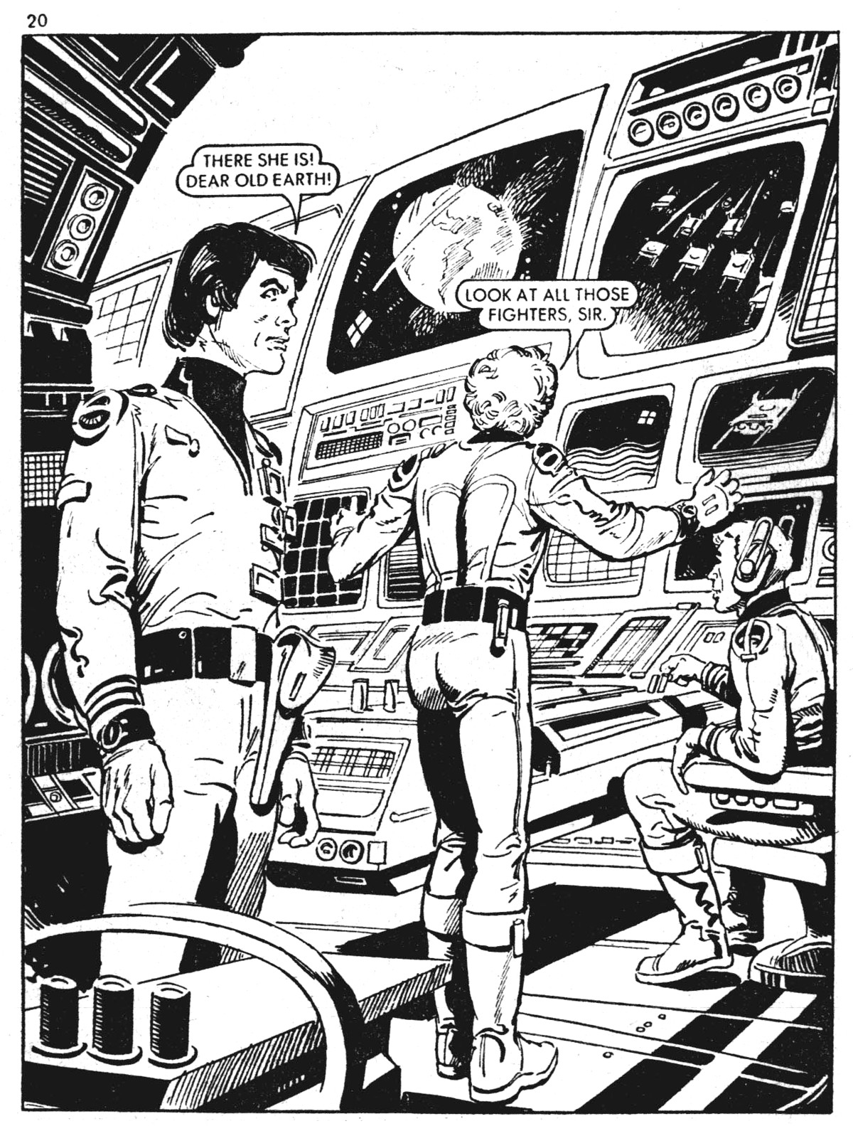 Read online Starblazer comic -  Issue #10 - 20
