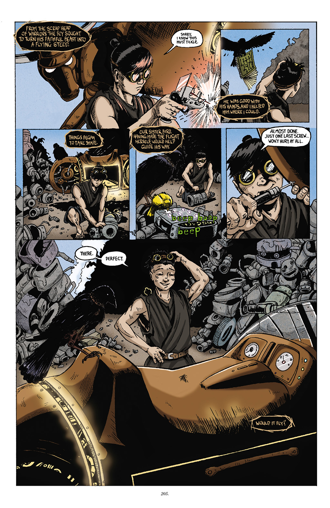 Read online Once Upon a Time Machine comic -  Issue # TPB (Part 1) - 195