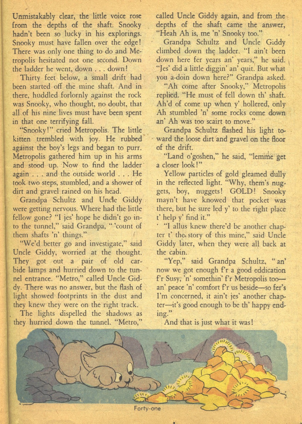 Read online Walt Disney's Comics and Stories comic -  Issue #37 - 43
