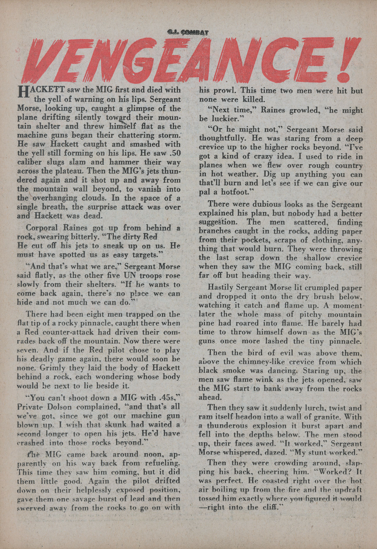 Read online G.I. Combat (1952) comic -  Issue #27 - 26