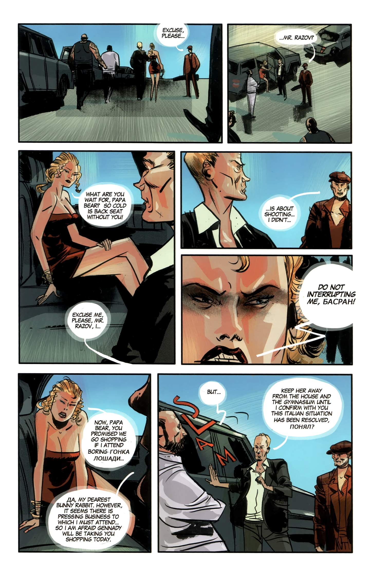 Read online Blue Estate comic -  Issue #10 - 19