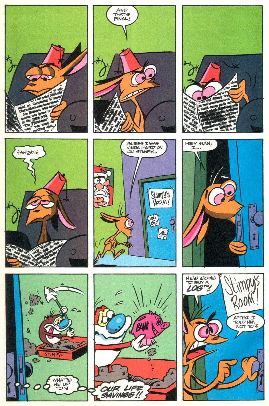 Read online The Ren & Stimpy Show Holiday Special comic -  Issue # Full - 10