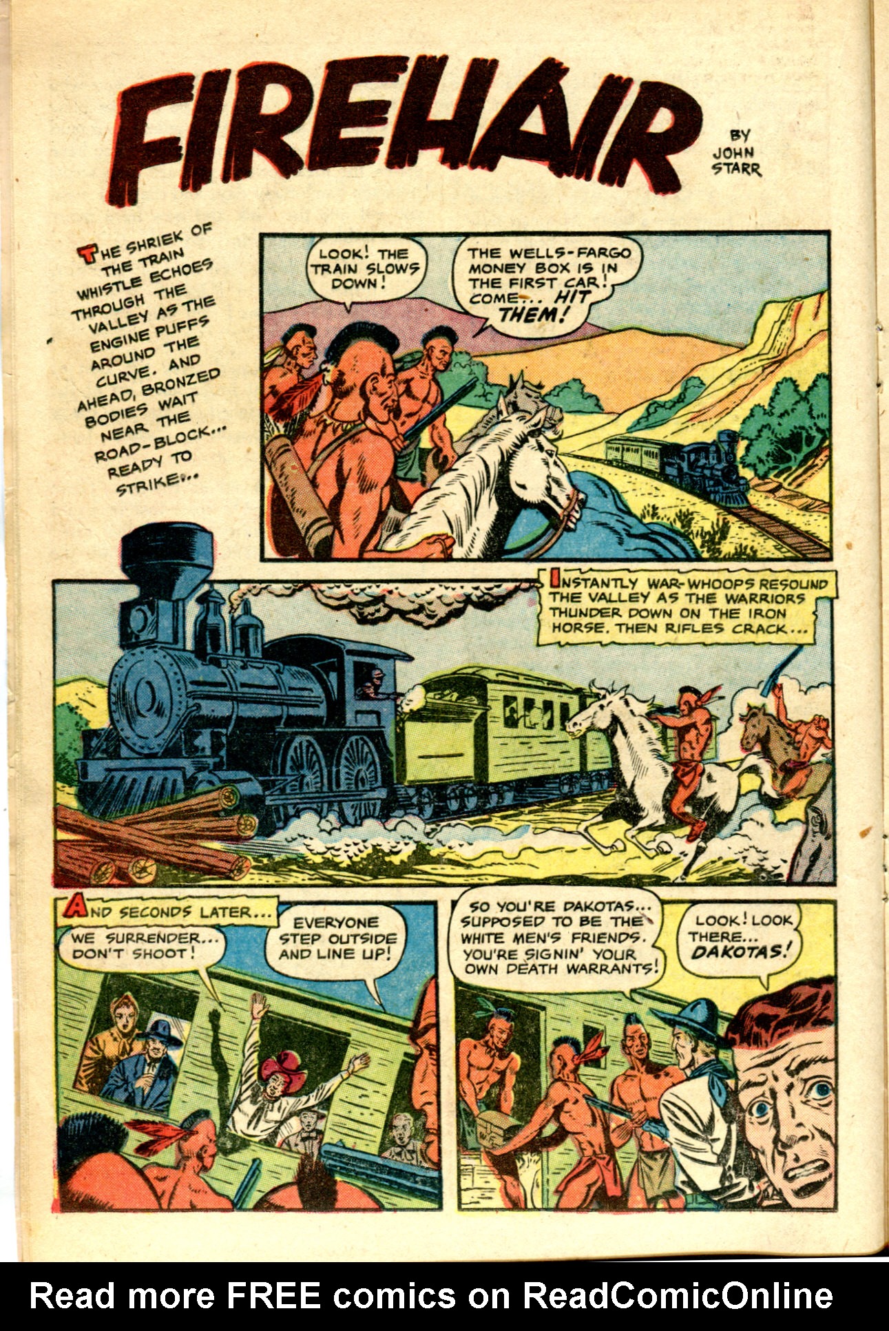 Read online Firehair (1951) comic -  Issue #10 - 16