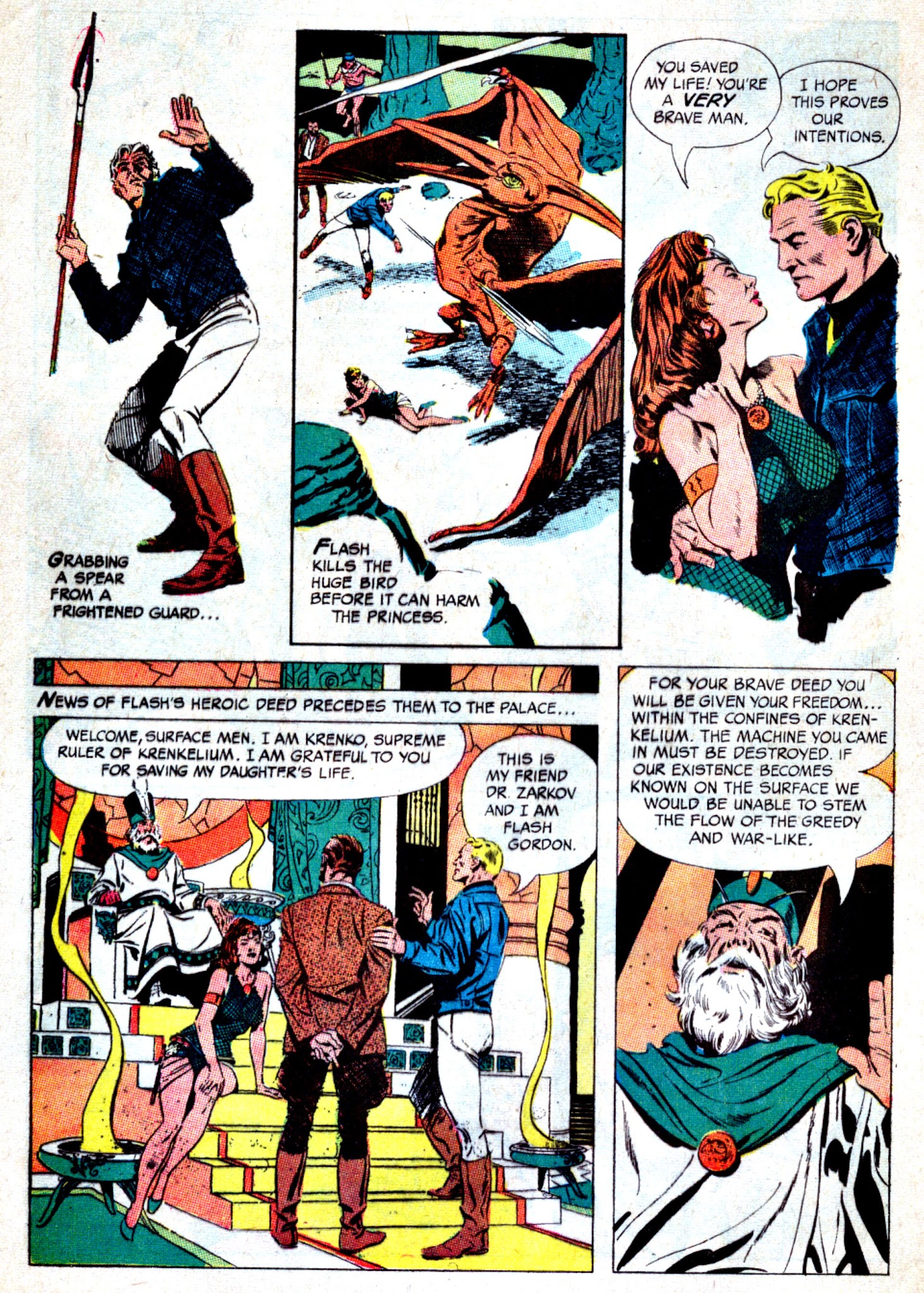 Read online Flash Gordon (1966) comic -  Issue #1 - 28