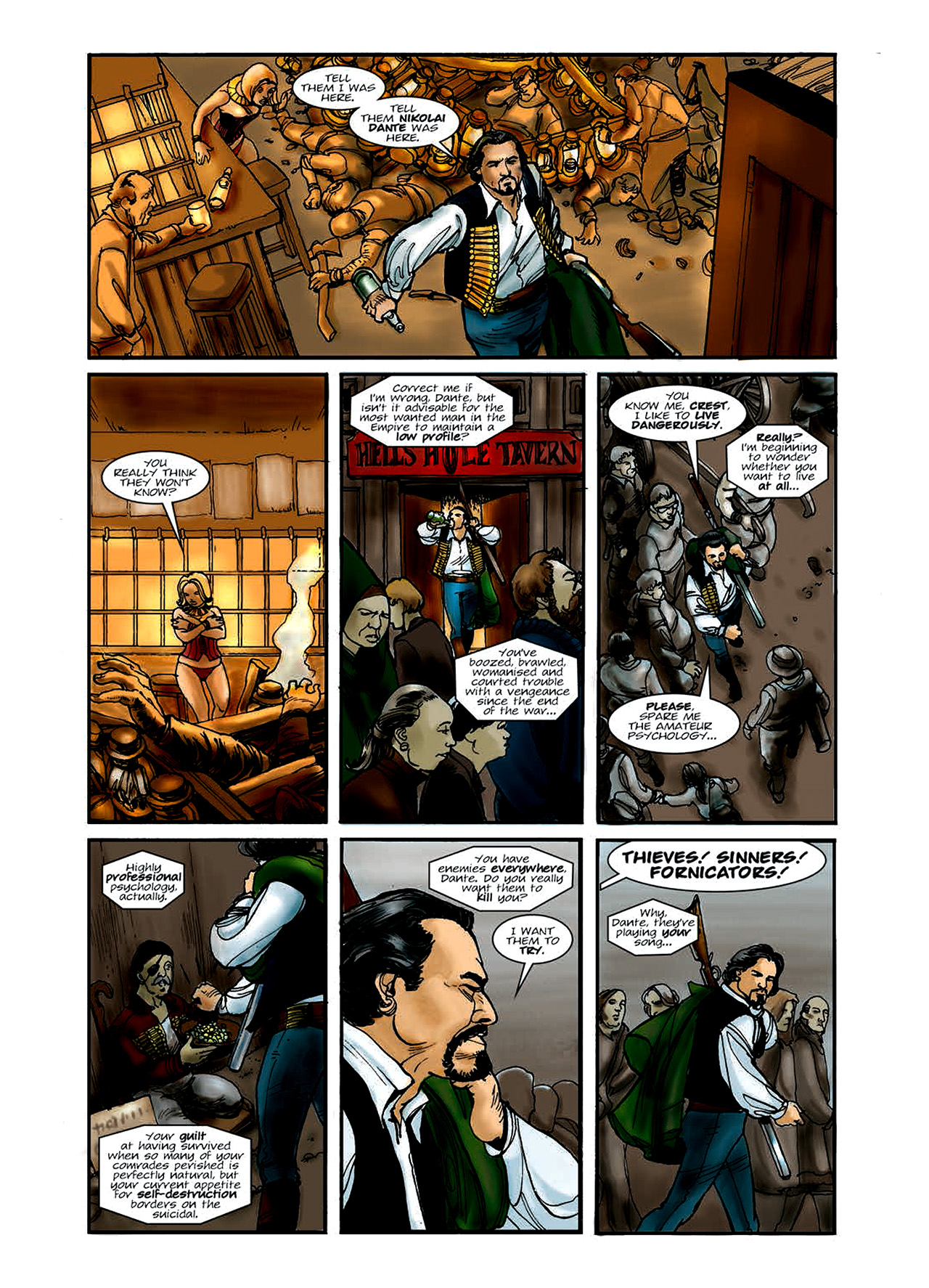 Read online Nikolai Dante comic -  Issue # TPB 6 - 15