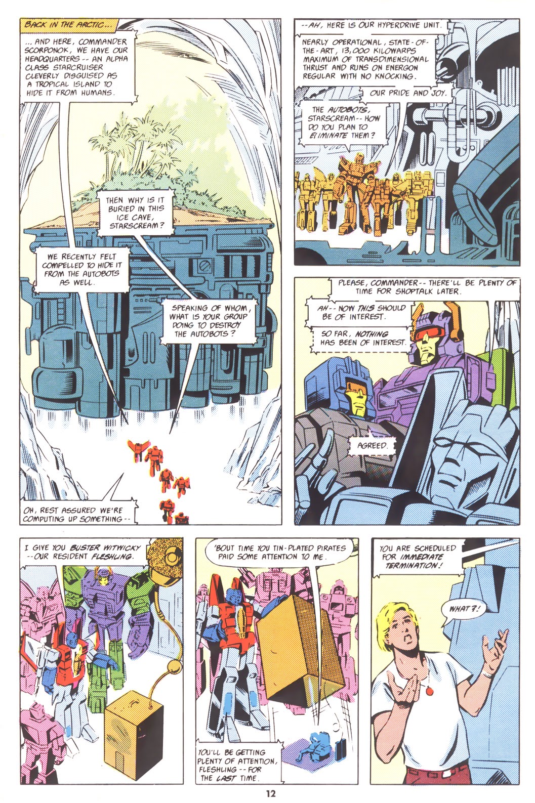 Read online The Transformers (UK) comic -  Issue #206 - 11