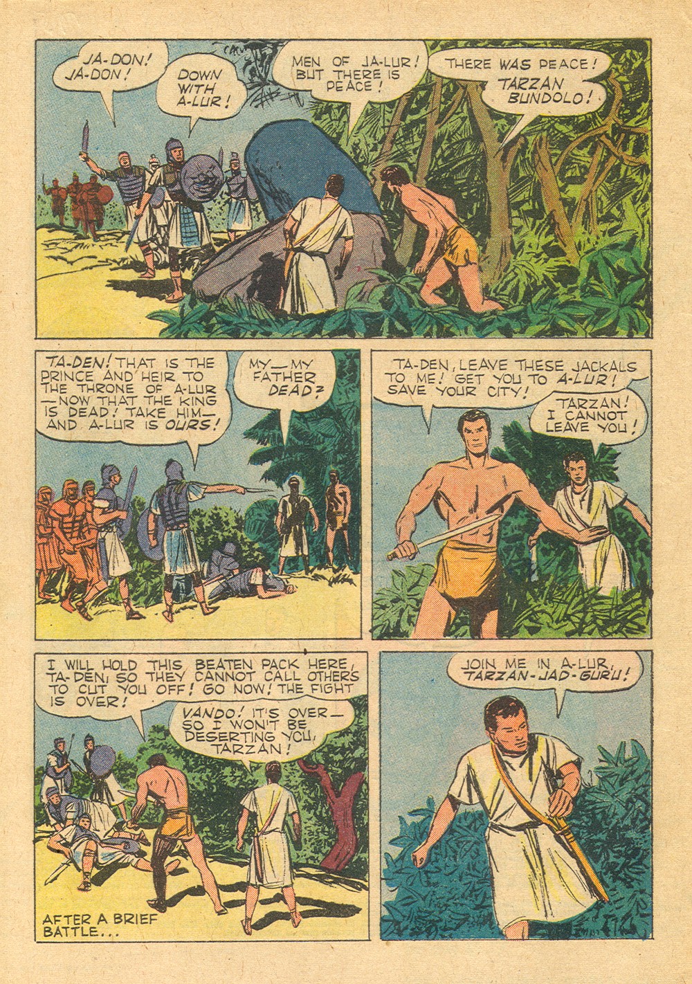 Read online Tarzan (1948) comic -  Issue #124 - 4