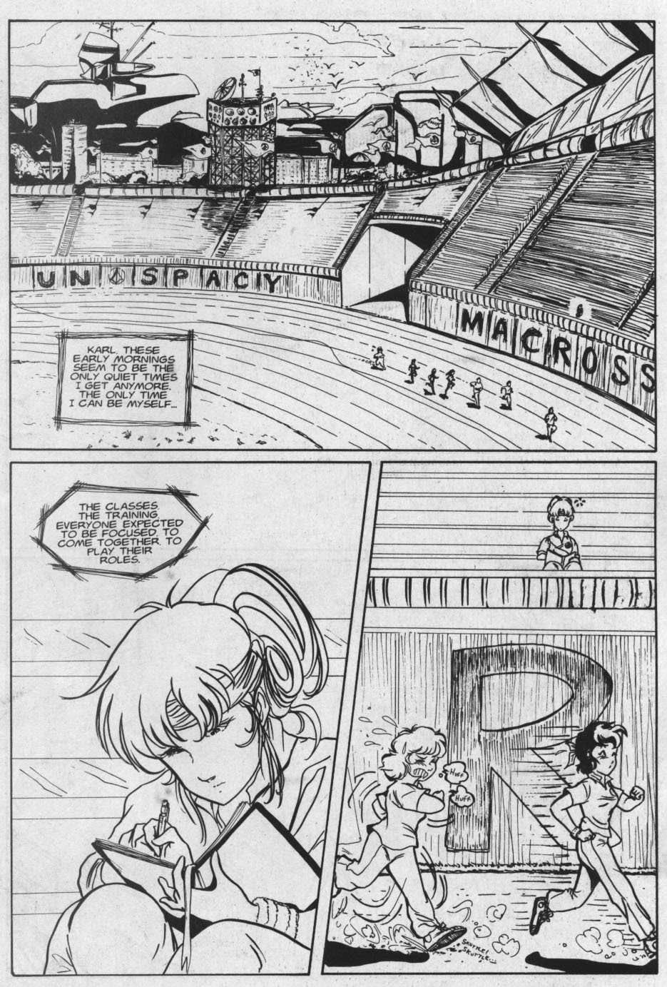 Read online Robotech Academy Blues comic -  Issue #2 - 3