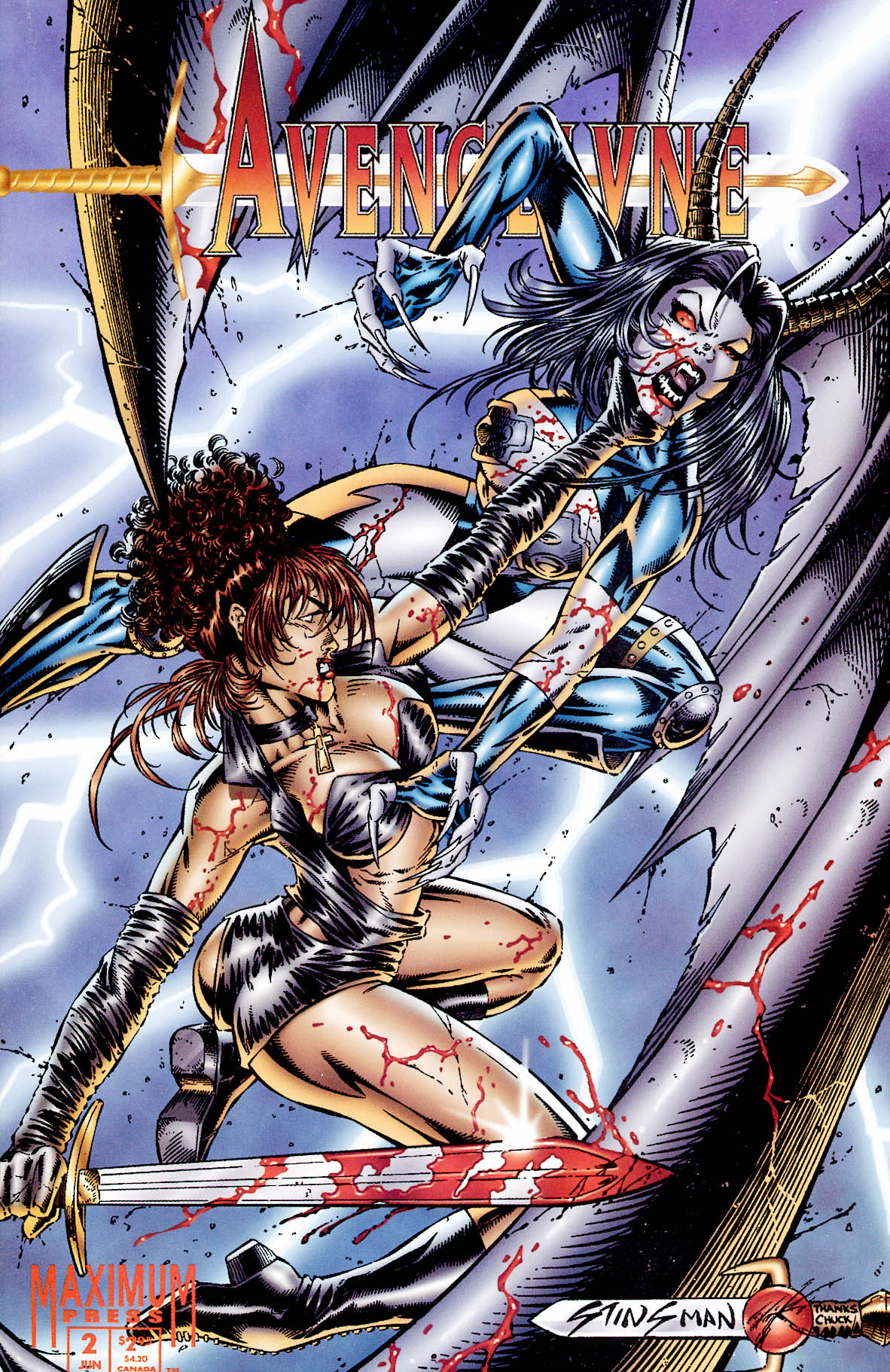 Read online Avengelyne (1995) comic -  Issue #2 - 1