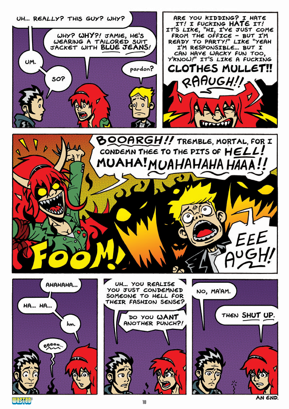 Wasted issue 1 - Page 10