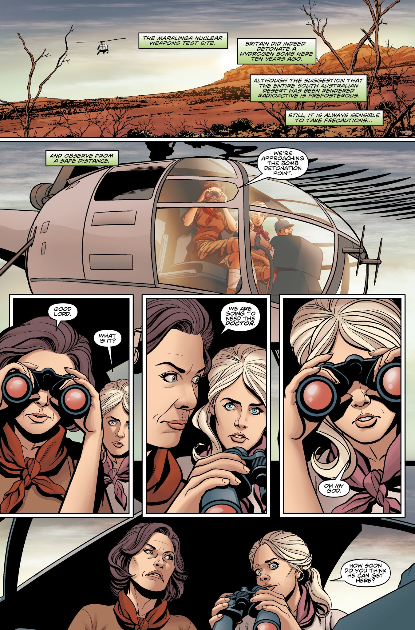 Read online Doctor Who: The Seventh Doctor: Operation Volcano comic -  Issue #1 - 20