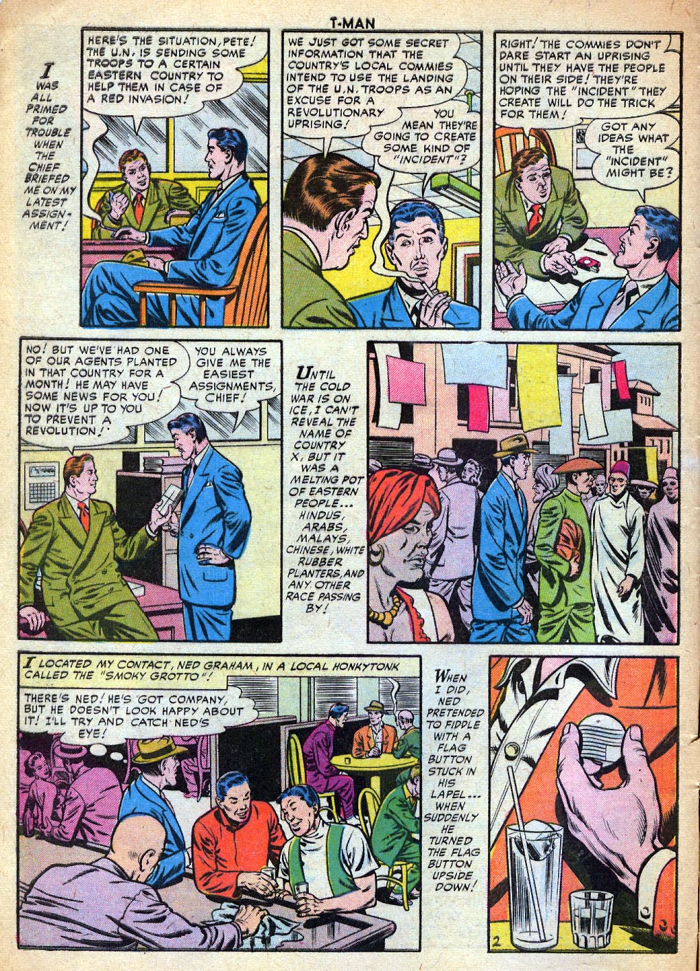 Read online T-Man: World Wide Trouble Shooter comic -  Issue #37 - 4