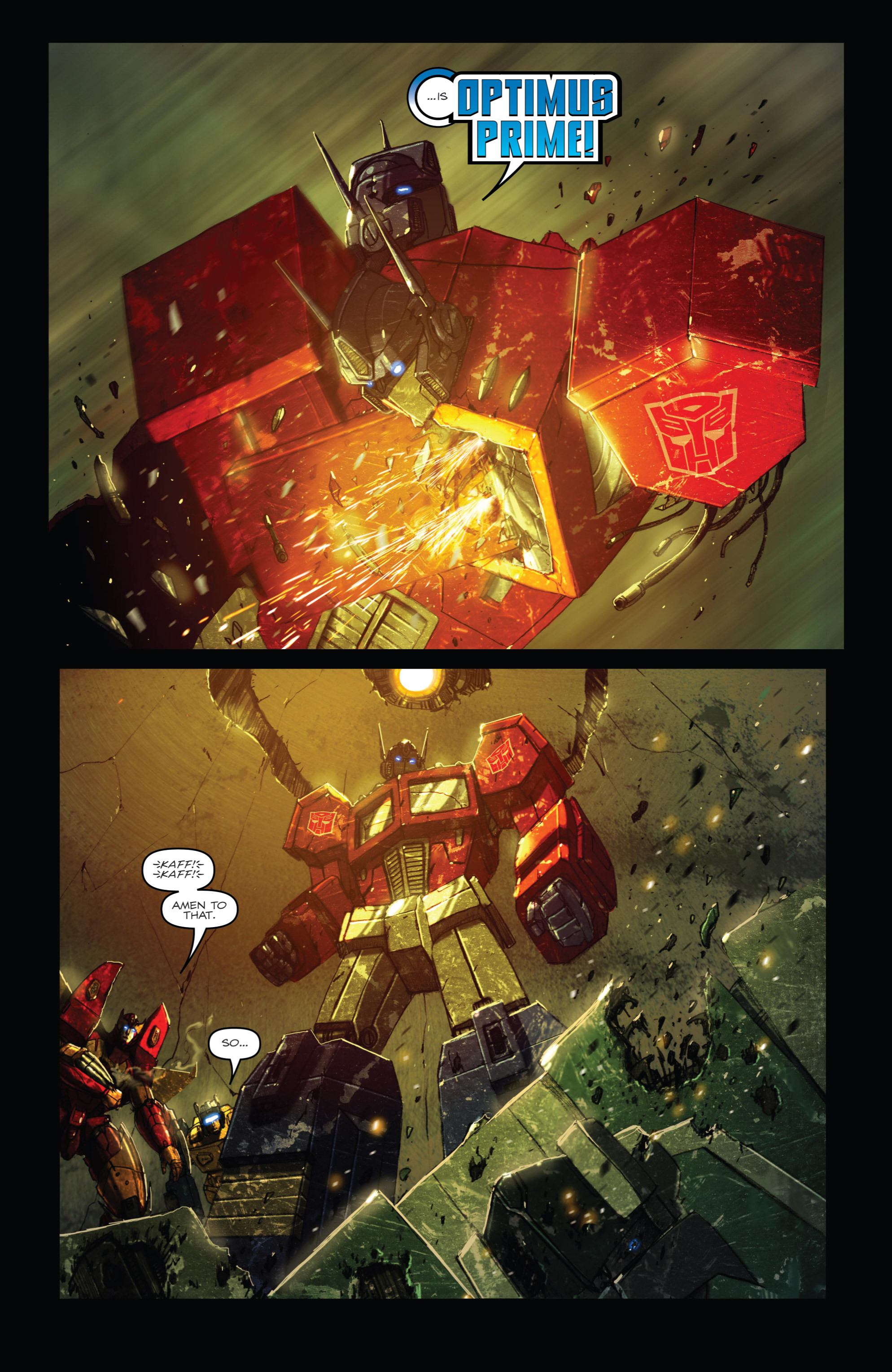 Read online Transformers: Robots In Disguise (2012) comic -  Issue #26 - 19