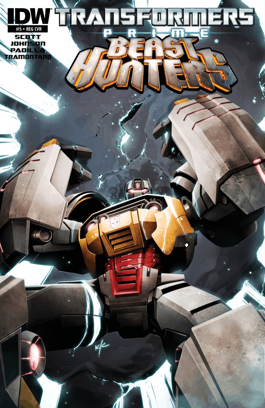 Read online Transformers Prime: Beast Hunters comic -  Issue #5 - 1