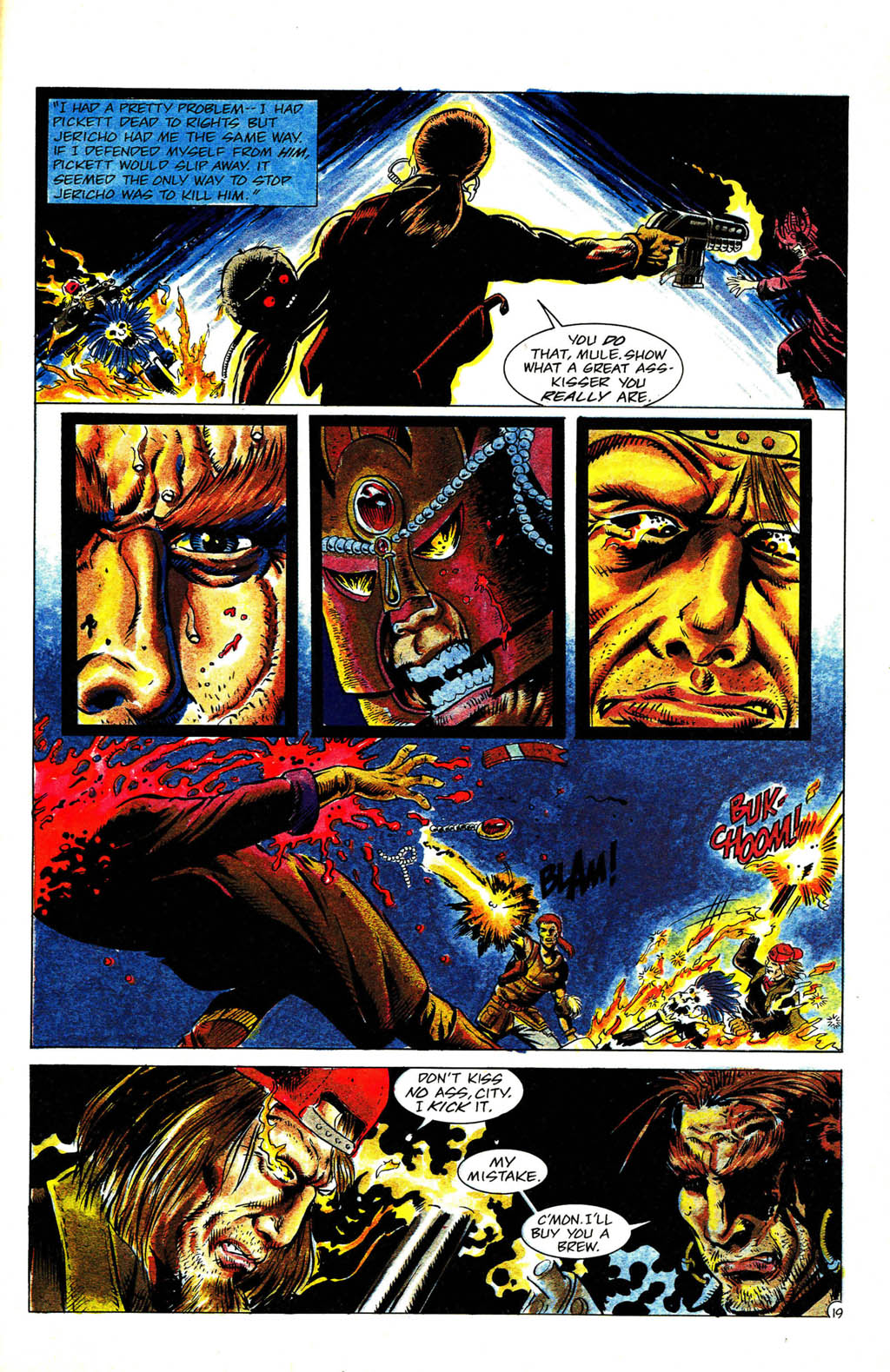 Read online Grimjack comic -  Issue #65 - 25