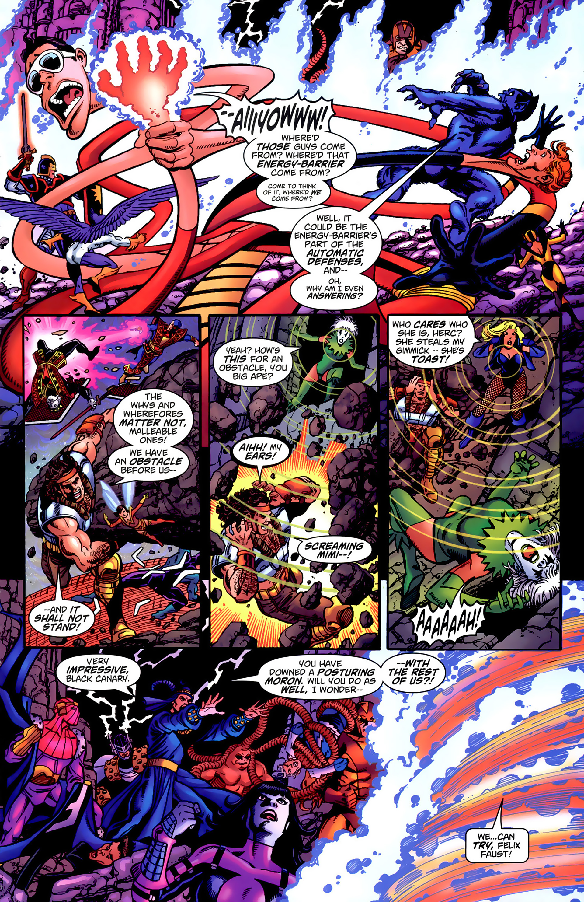 Read online JLA/Avengers comic -  Issue #4 - 22