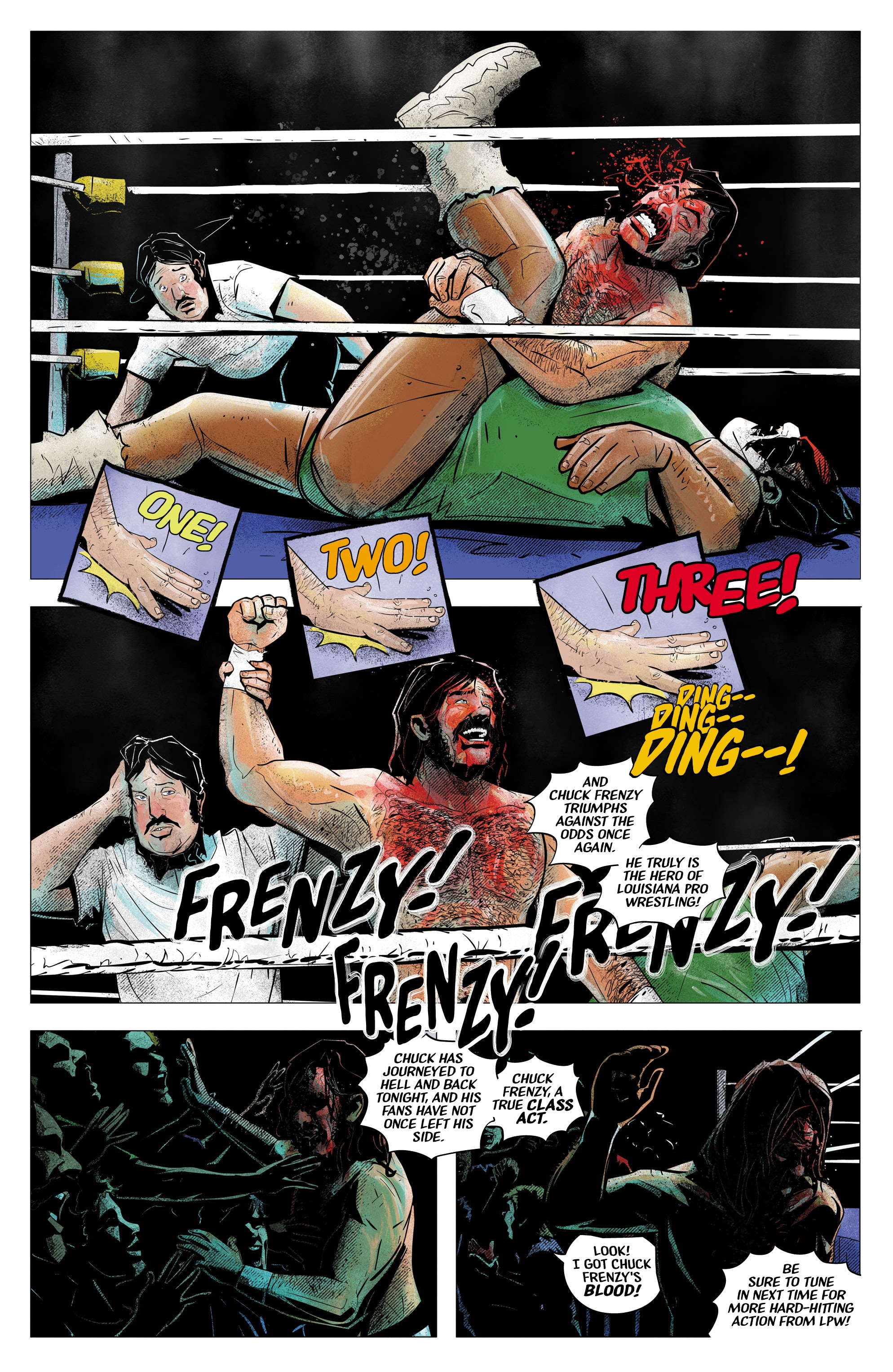 Read online The Crimson Cage comic -  Issue #1 - 7