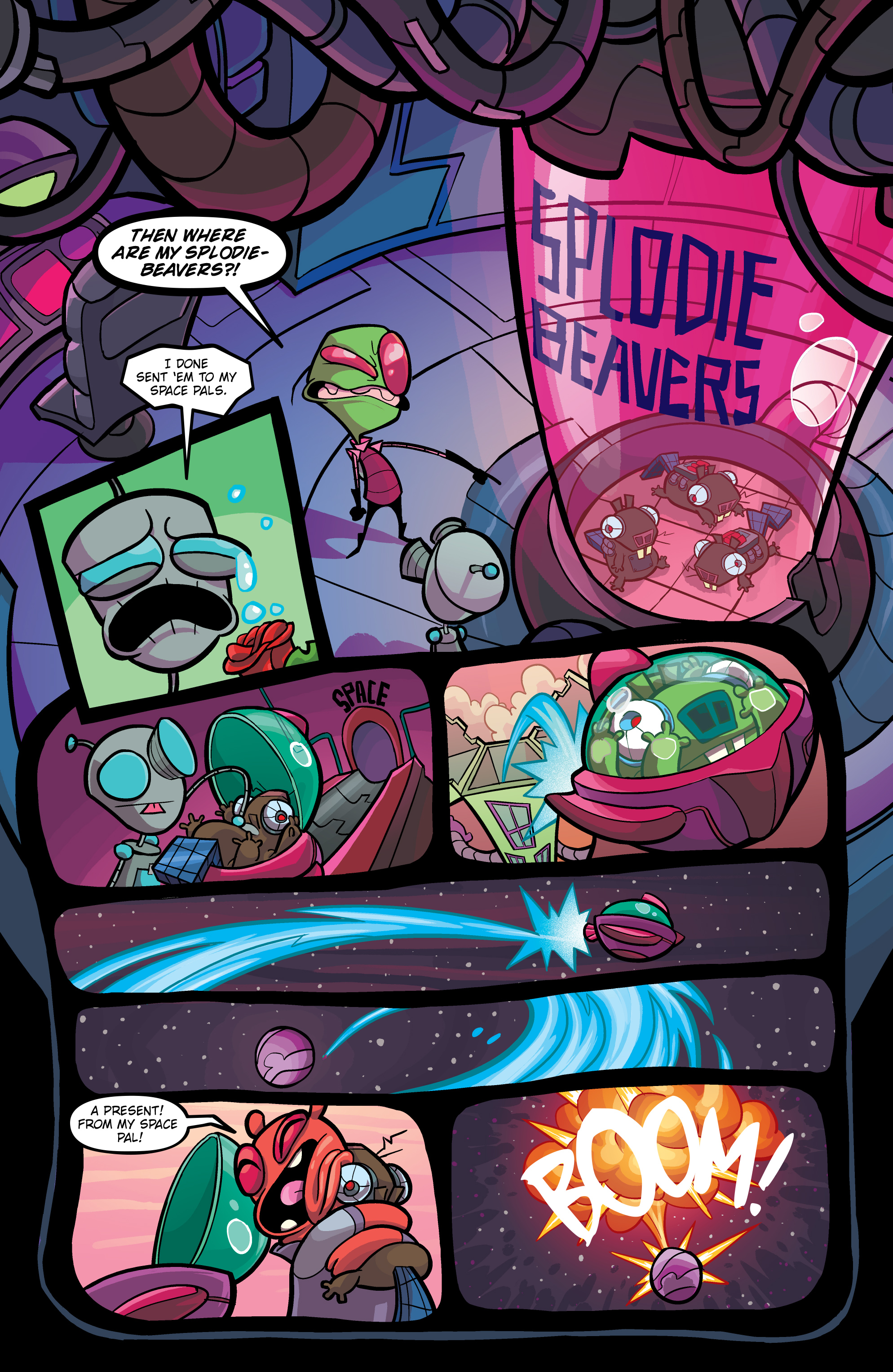 Read online Invader Zim comic -  Issue # _TPB 6 - 10