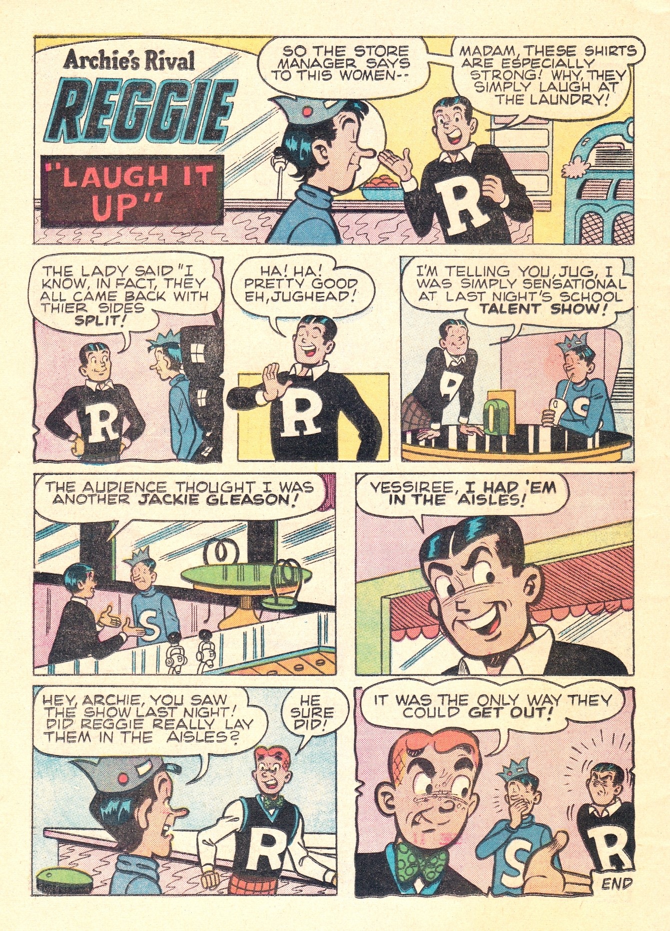 Read online Archie's Joke Book Magazine comic -  Issue #21 - 24