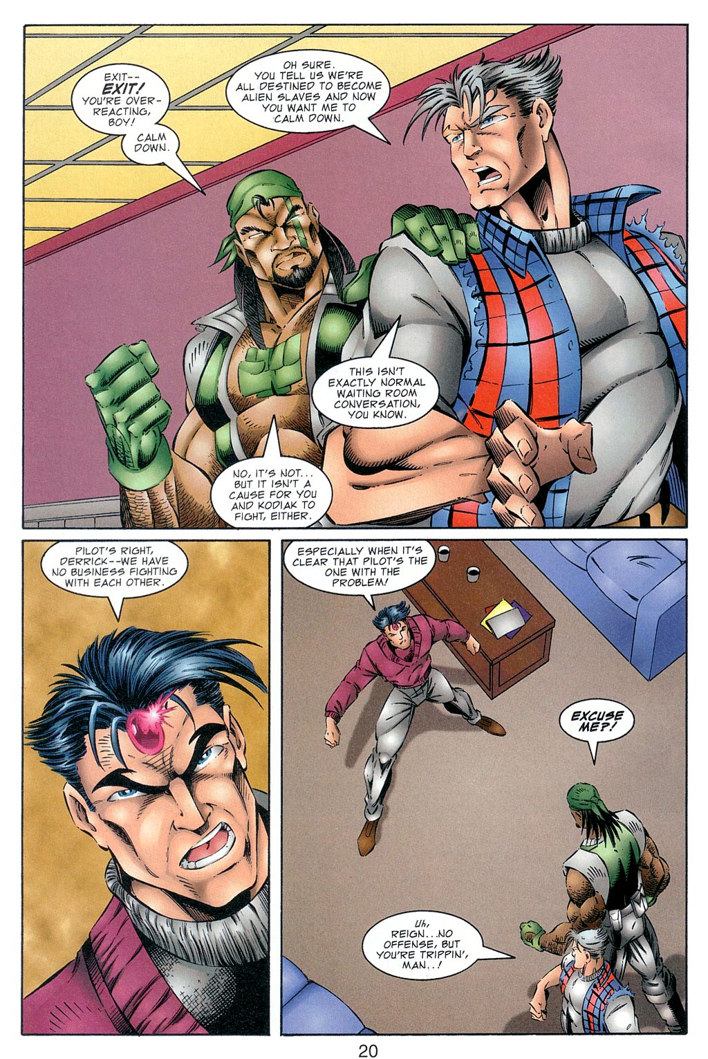 Read online NewMen comic -  Issue #9 - 21