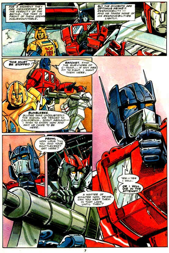 Read online The Transformers (UK) comic -  Issue #50 - 6