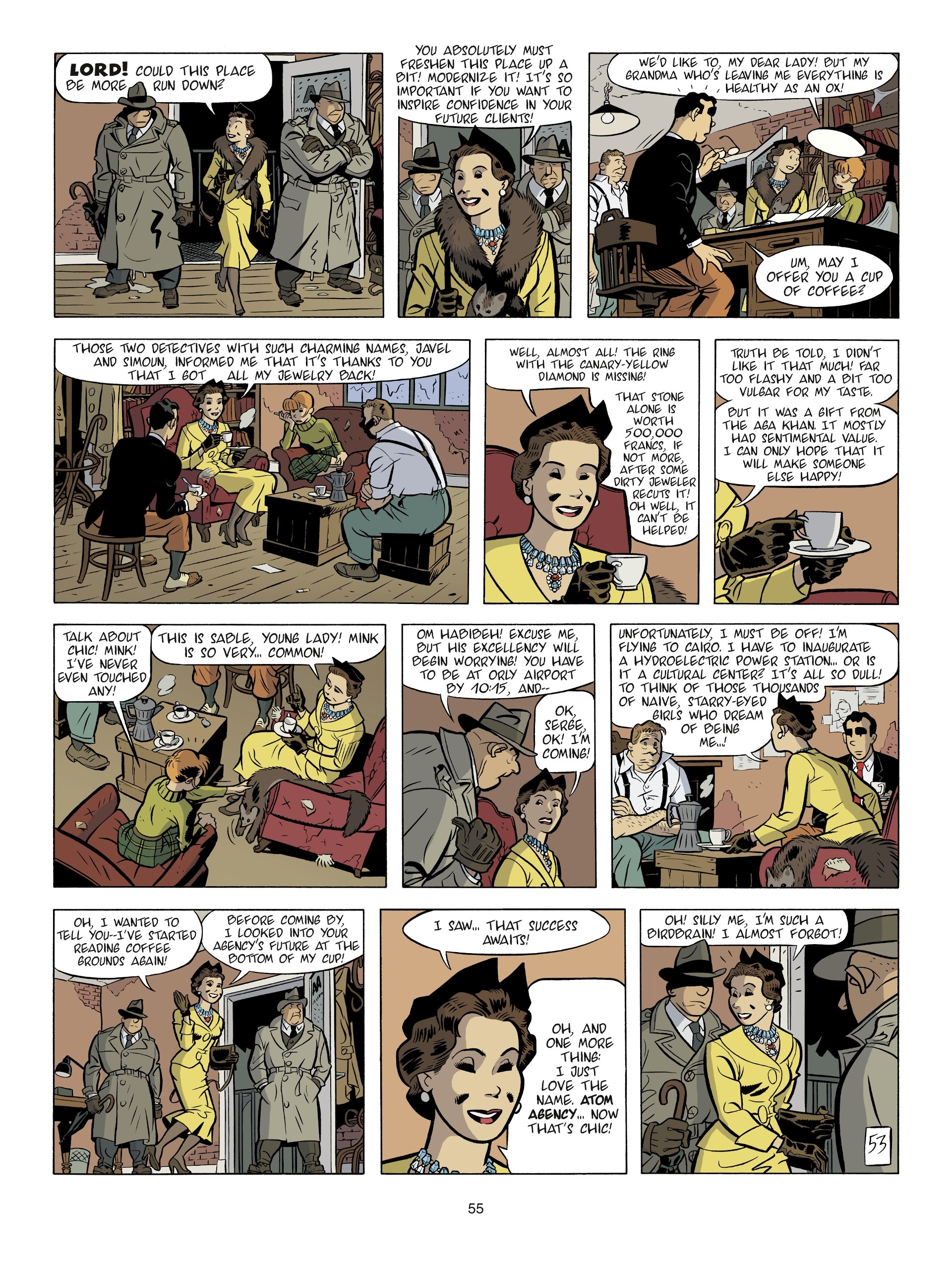 Read online Atom Agency comic -  Issue # TPB 1 - 55
