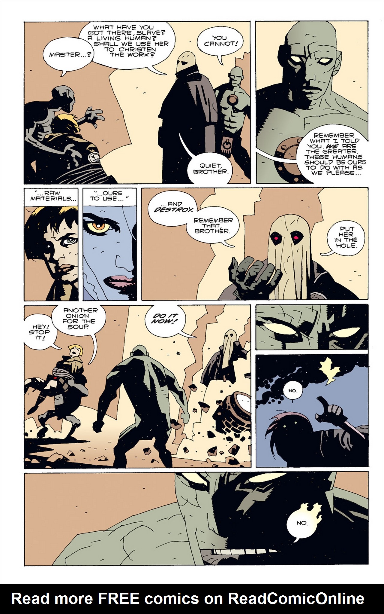 Read online Hellboy: Almost Colossus comic -  Issue #2 - 8