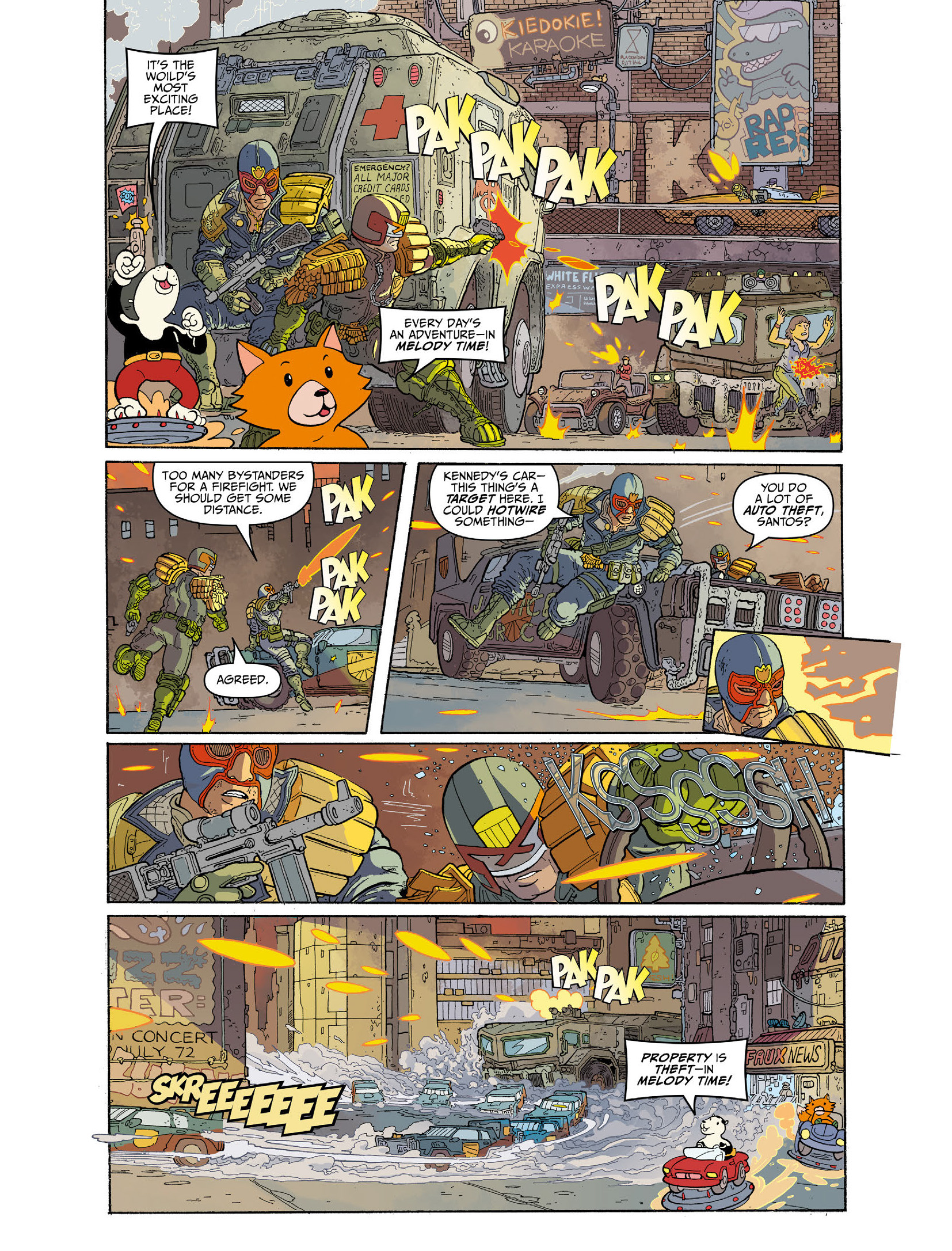 Read online Judge Dredd Megazine (Vol. 5) comic -  Issue #454 - 99