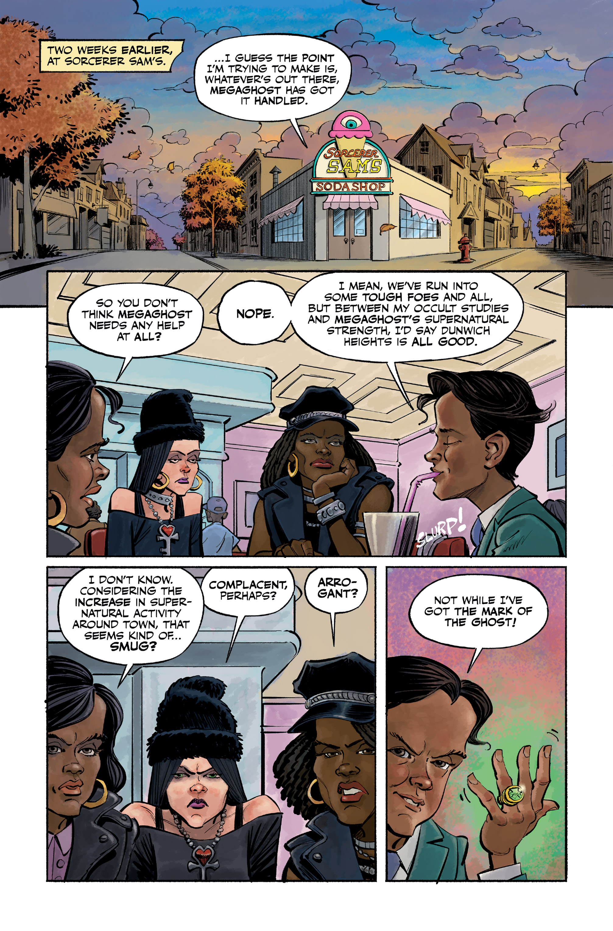 Read online MegaGhost comic -  Issue #3 - 5