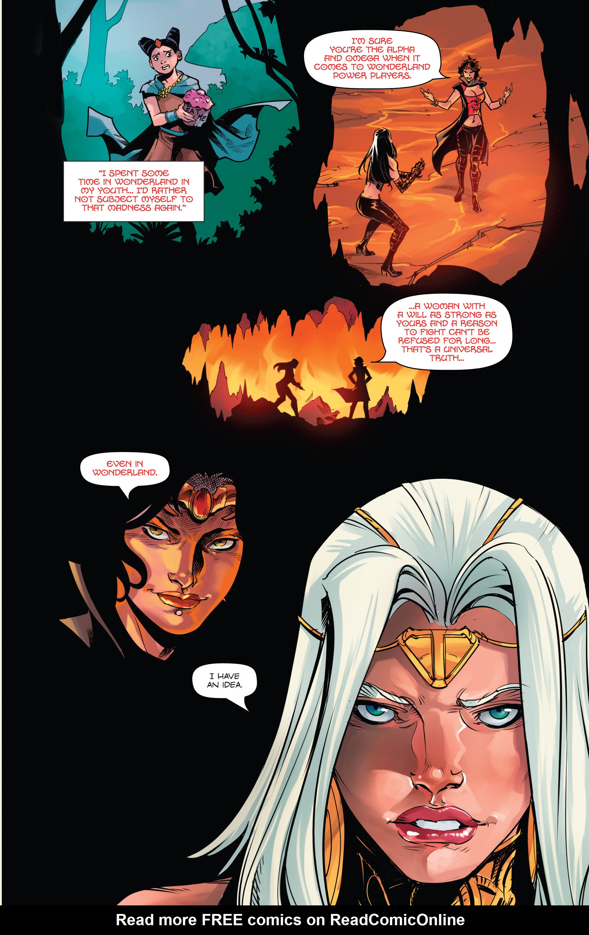Read online Grimm Fairy Tales presents White Queen: Age of Darkness comic -  Issue #2 - 8