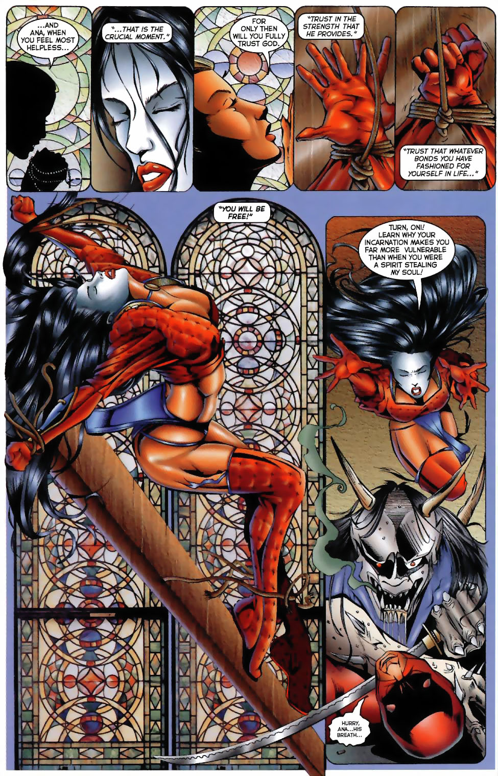 Read online Shi/Daredevil: Honor Thy Mother comic -  Issue # Full - 21