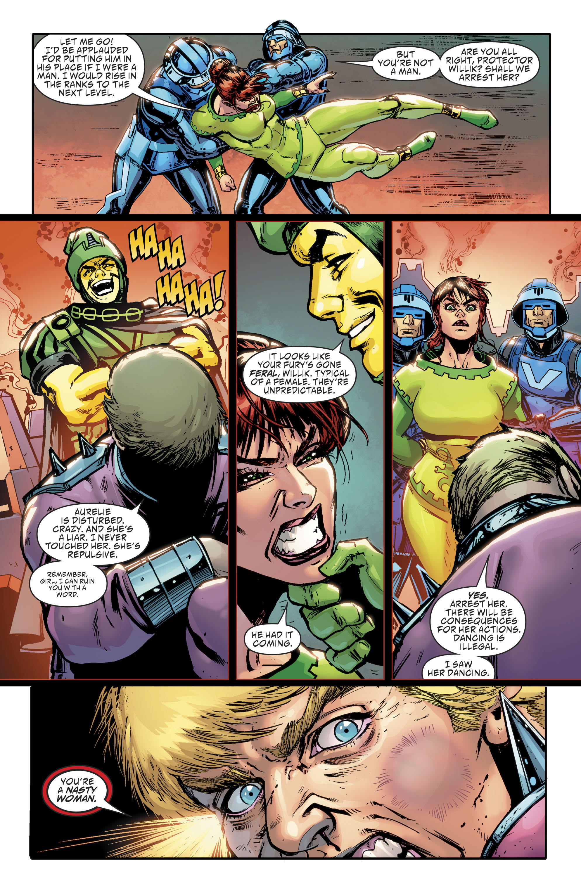 Read online Female Furies comic -  Issue #2 - 15