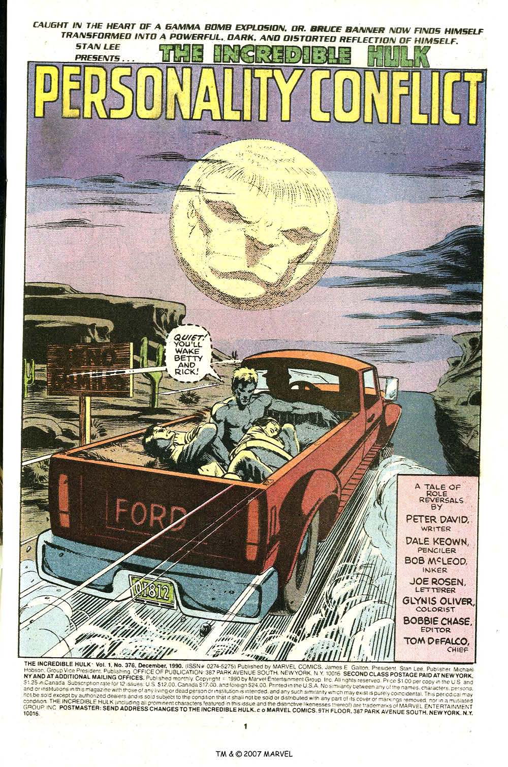 Read online The Incredible Hulk (1968) comic -  Issue #376 - 3