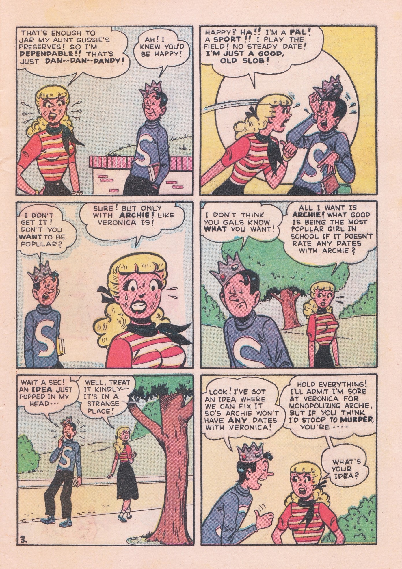 Read online Pep Comics comic -  Issue #97 - 5