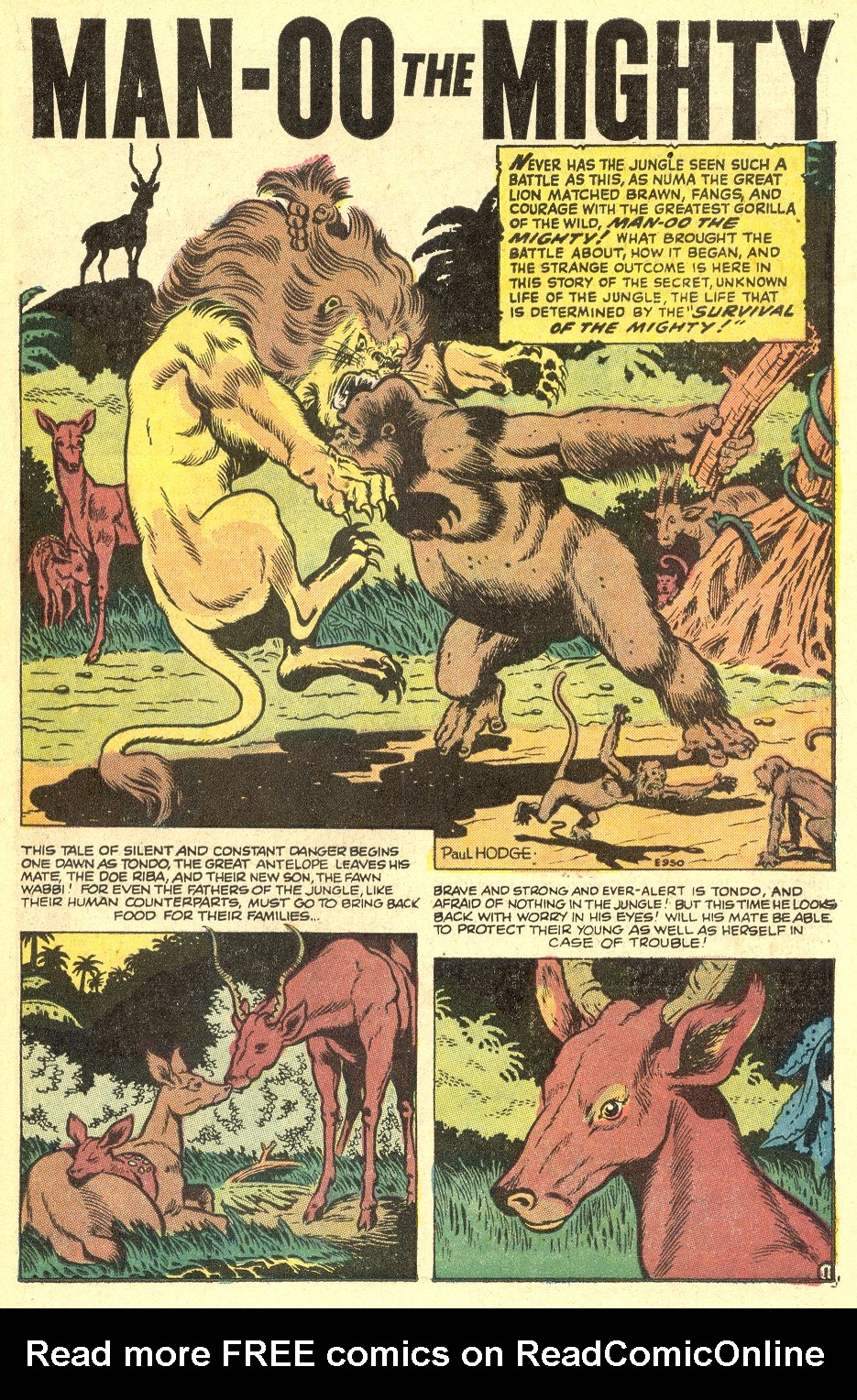 Read online Jungle Action (1972) comic -  Issue #2 - 19