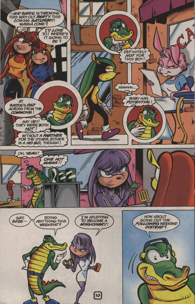Read online Knuckles the Echidna comic -  Issue #26 - 14